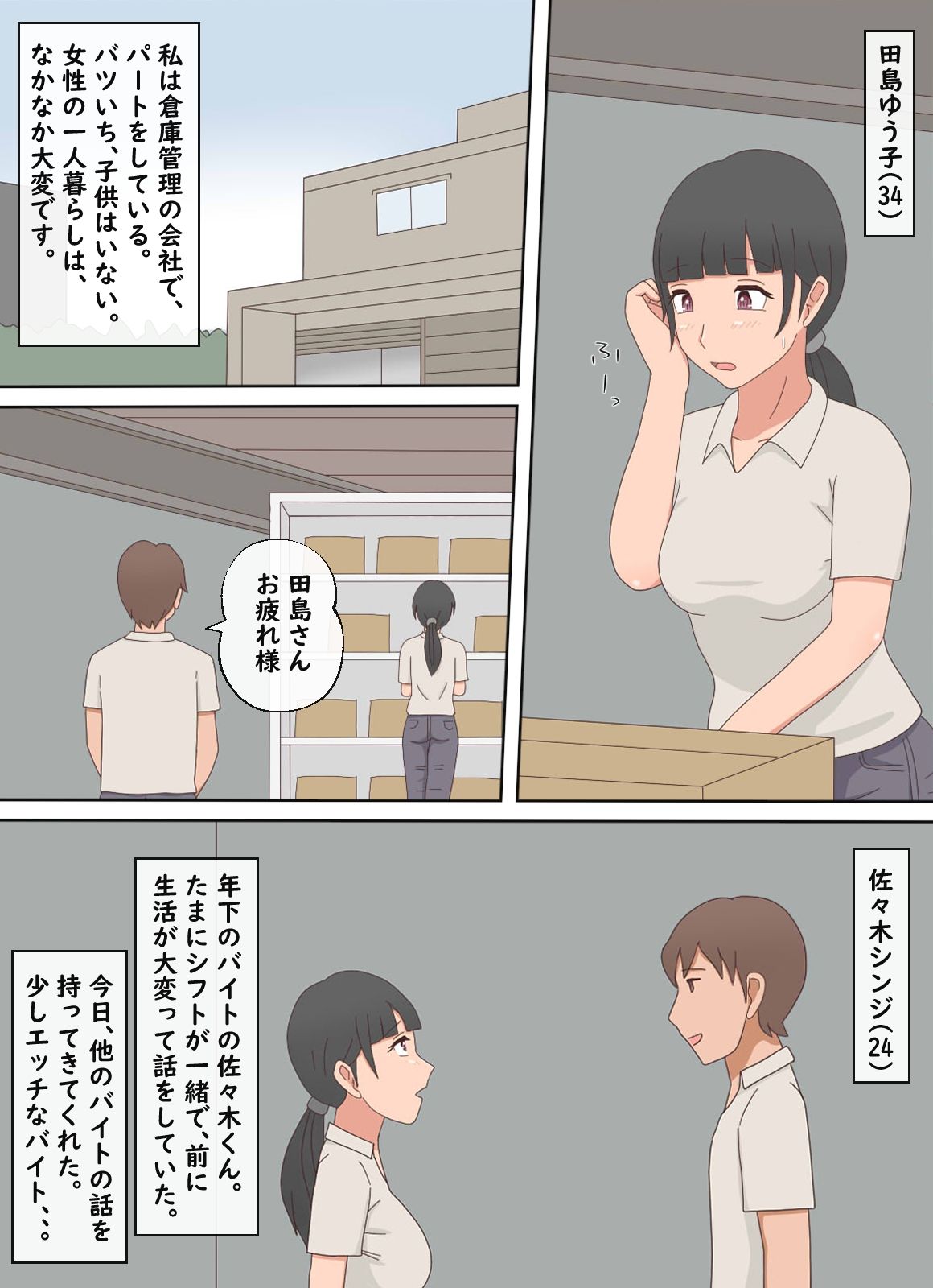 【熟えち19】パートの合間にエッチな動画撮影をしています サンプル3ページ目