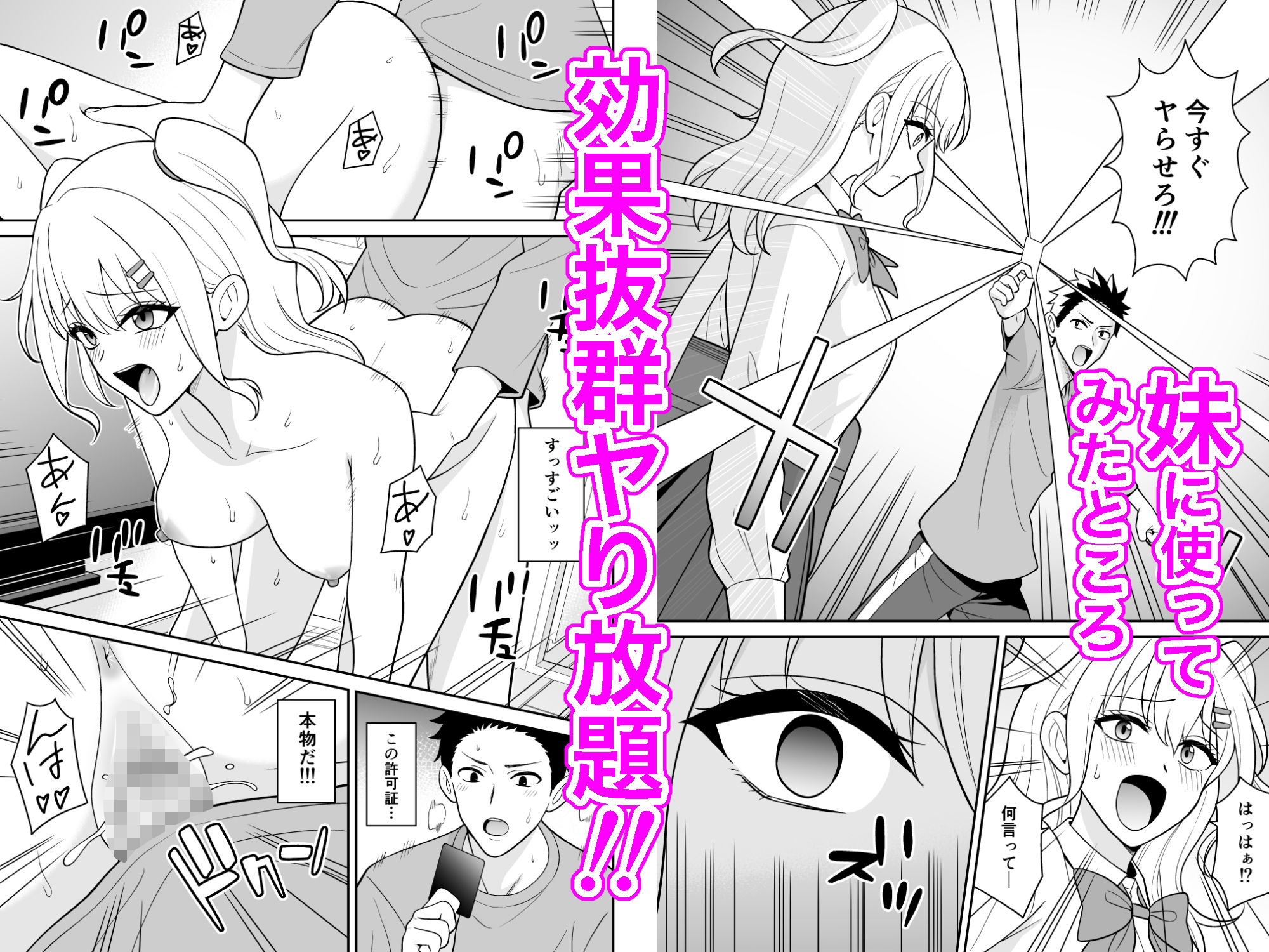 セックス許可証  かざしただけでヤり放題  催●服従 サンプル2ページ目