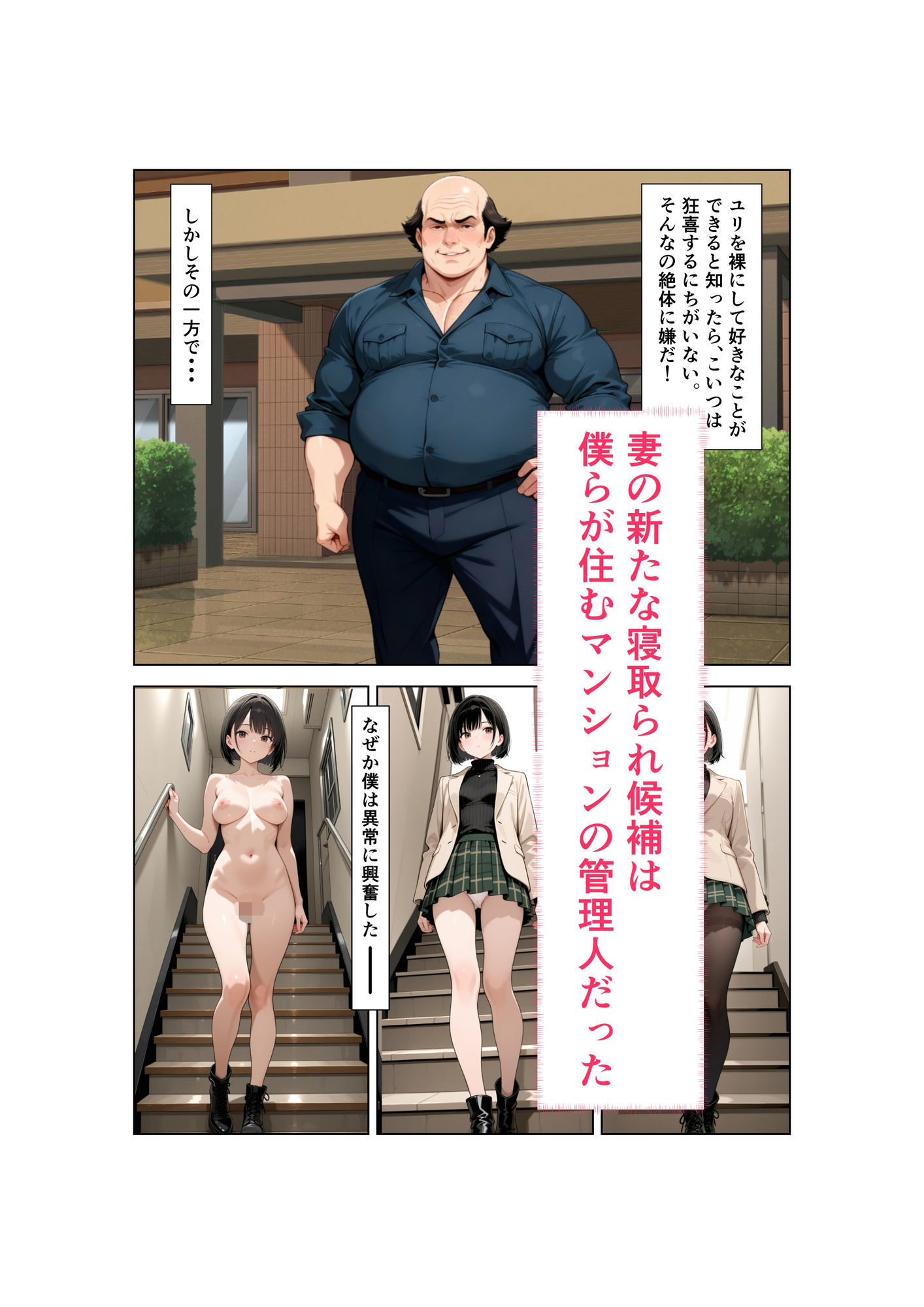 清楚な妻がAV堕ちしました  第2章 サンプル4ページ目