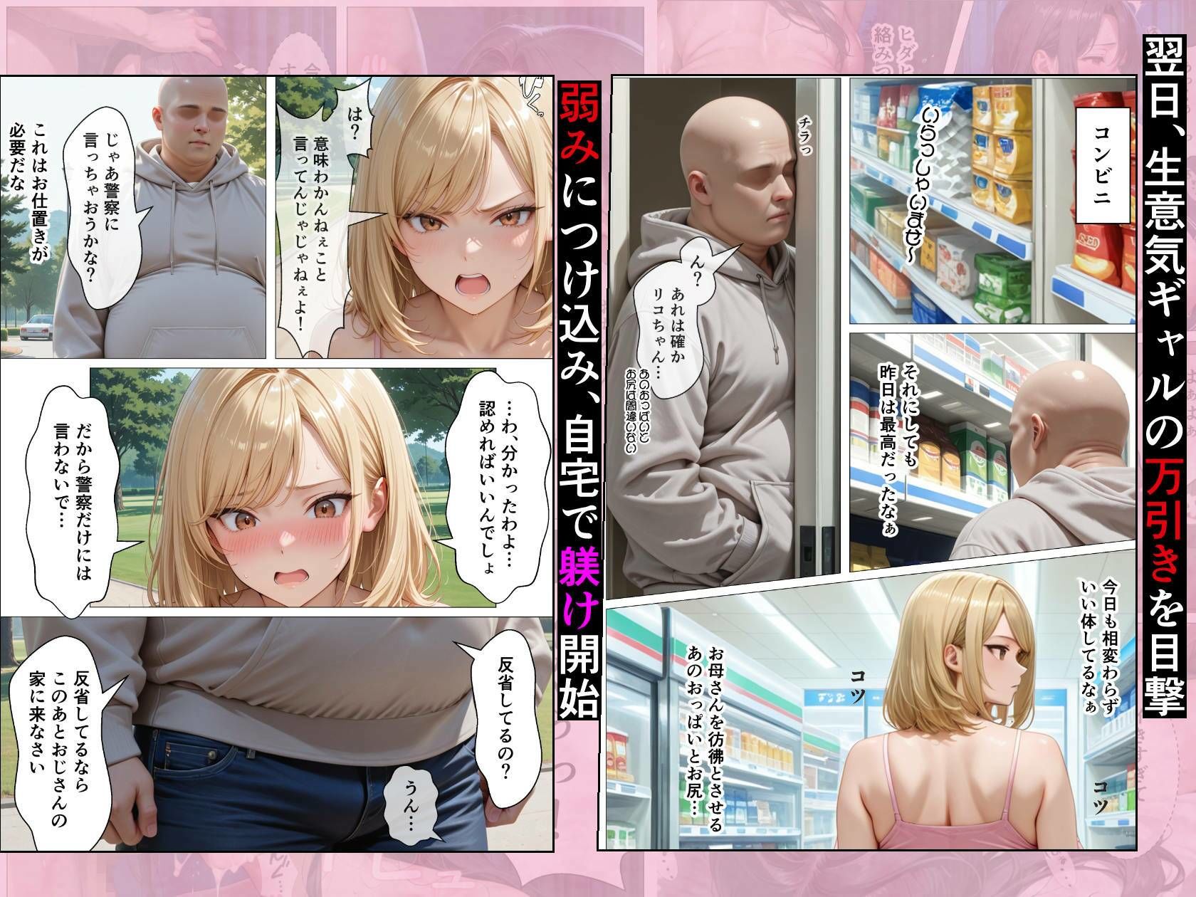 隣室に越してきた母娘をデカチン生ハメで即発情堕ちさせた話 サンプル6ページ目