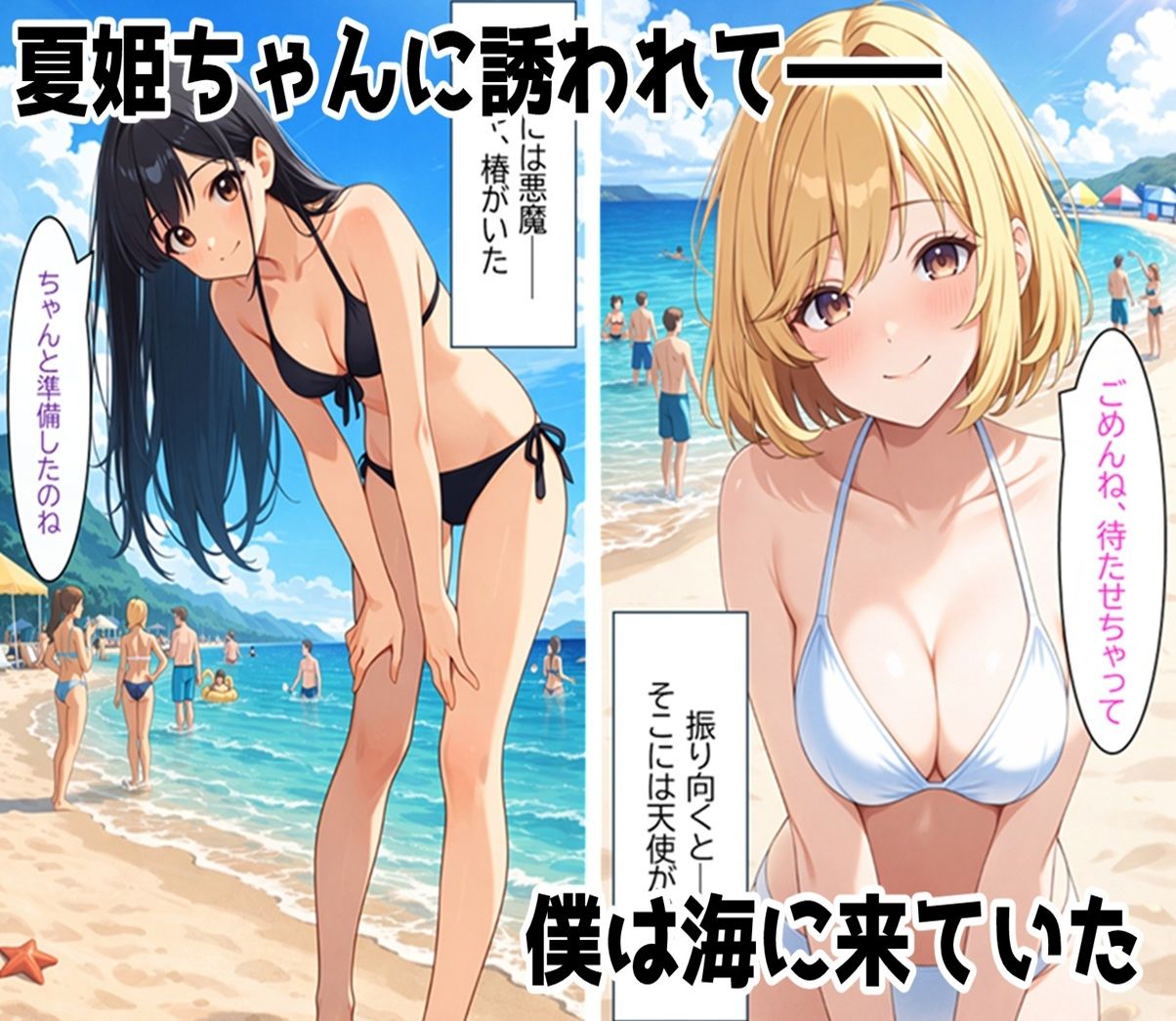 無防備すぎる同級生に、理性が追いつかなかった話 第6話「縛られた傍観者と、海の向こう側」 サンプル1ページ目