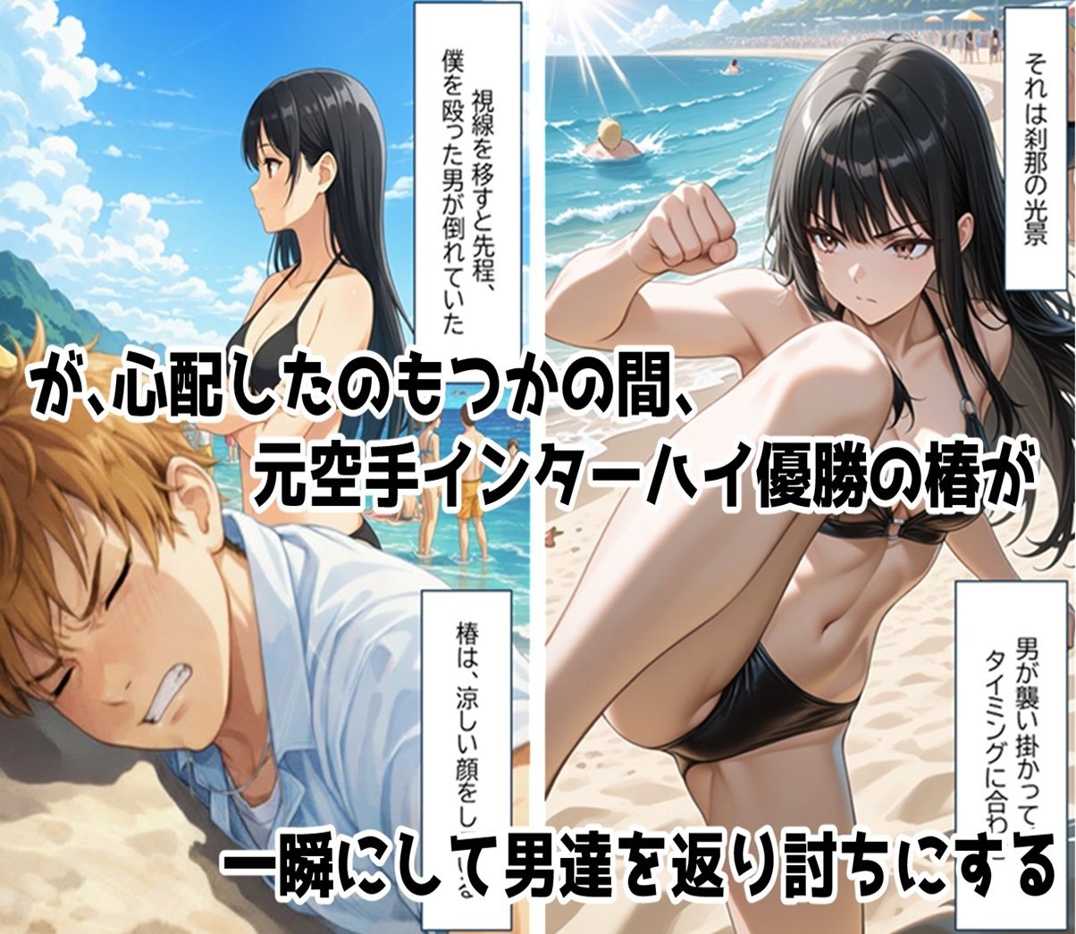 無防備すぎる同級生に、理性が追いつかなかった話 第6話「縛られた傍観者と、海の向こう側」 サンプル4ページ目