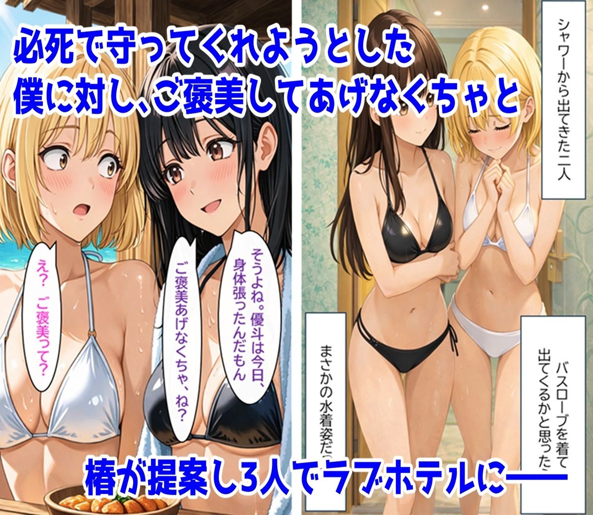 無防備すぎる同級生に、理性が追いつかなかった話 第6話「縛られた傍観者と、海の向こう側」 サンプル5ページ目