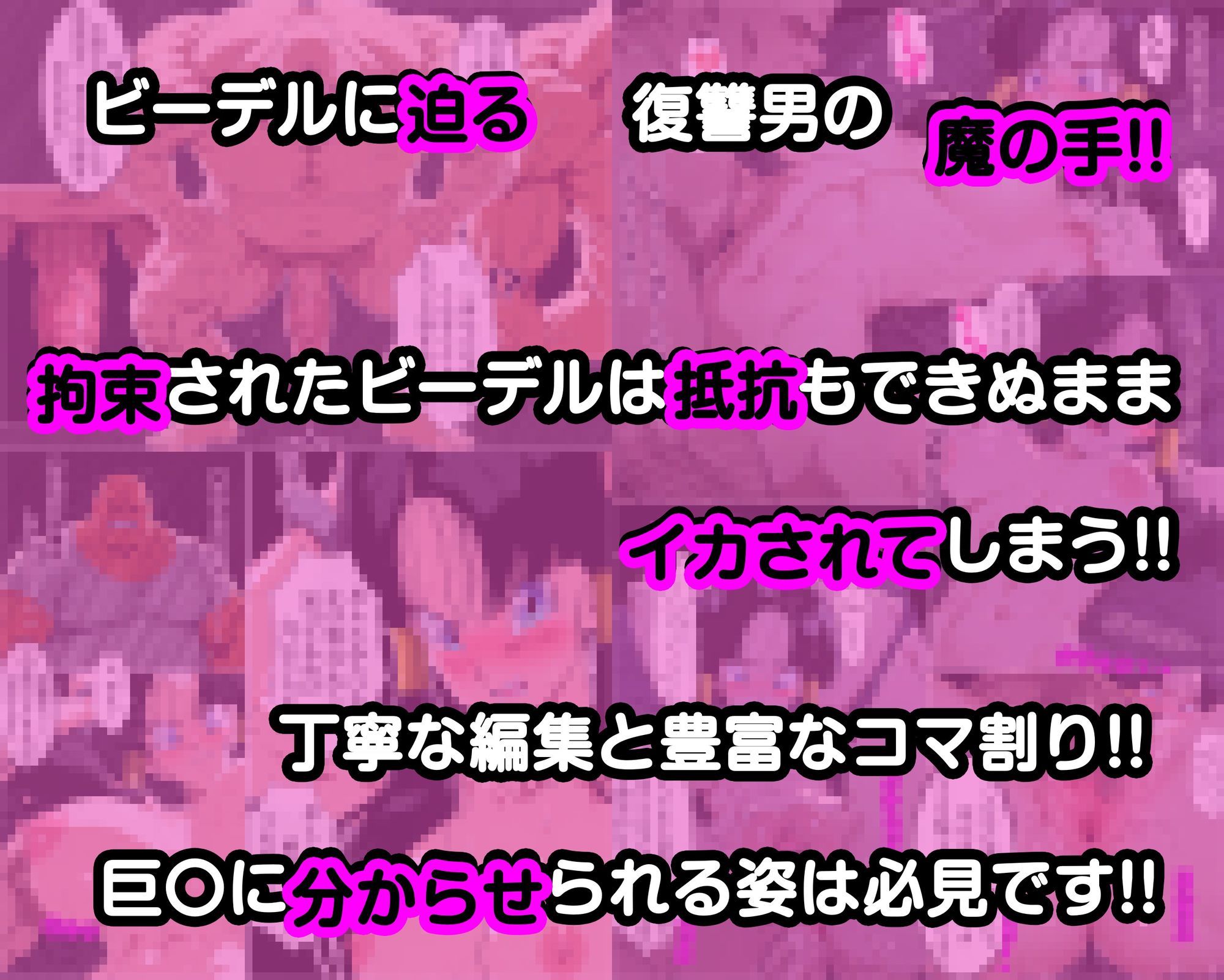 街の平和を守るビー〇ルに凶悪化した一般強盗犯が分からせ復讐種付けプレス サンプル2ページ目