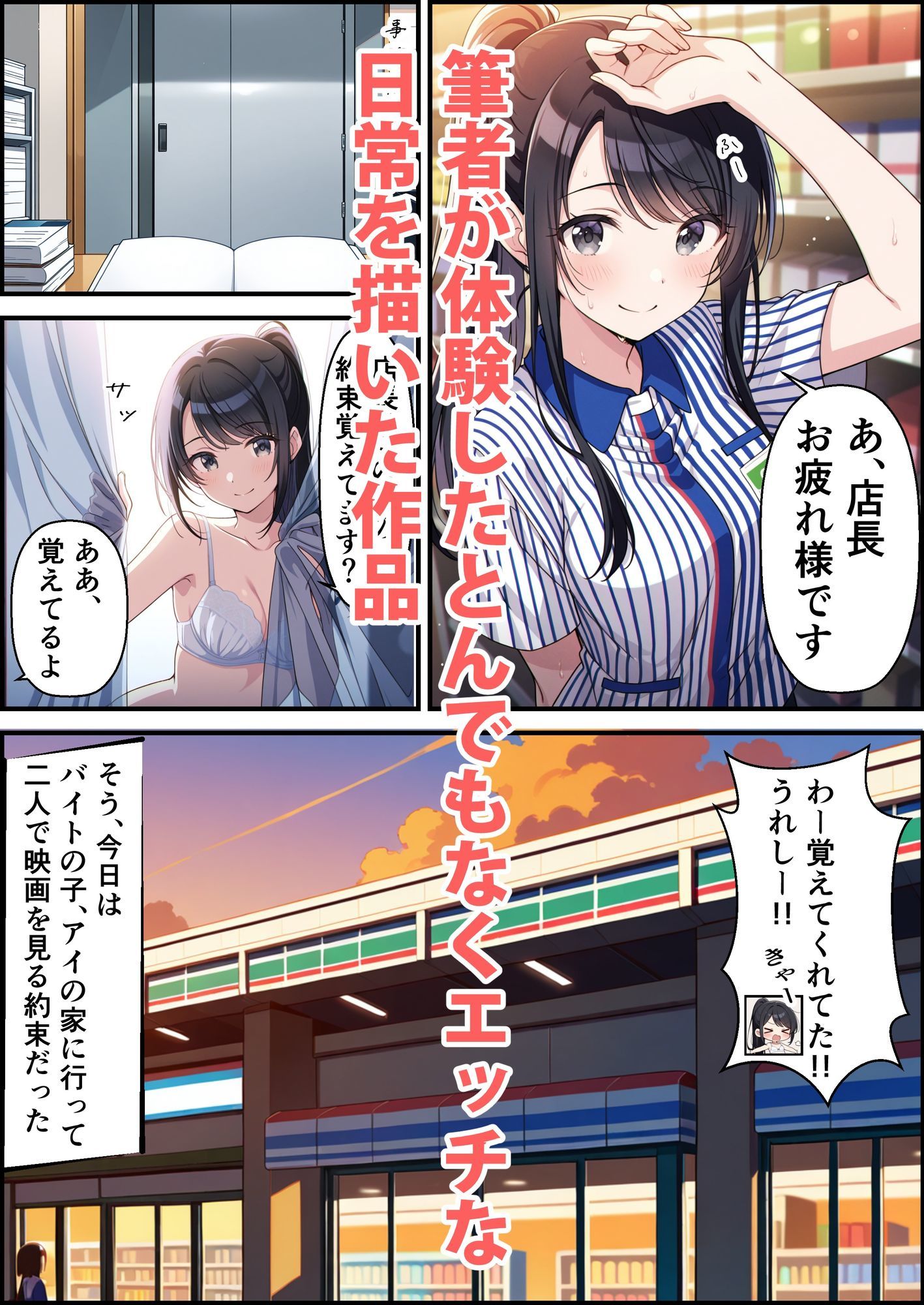 本当にあったエッッな話 サンプル1ページ目