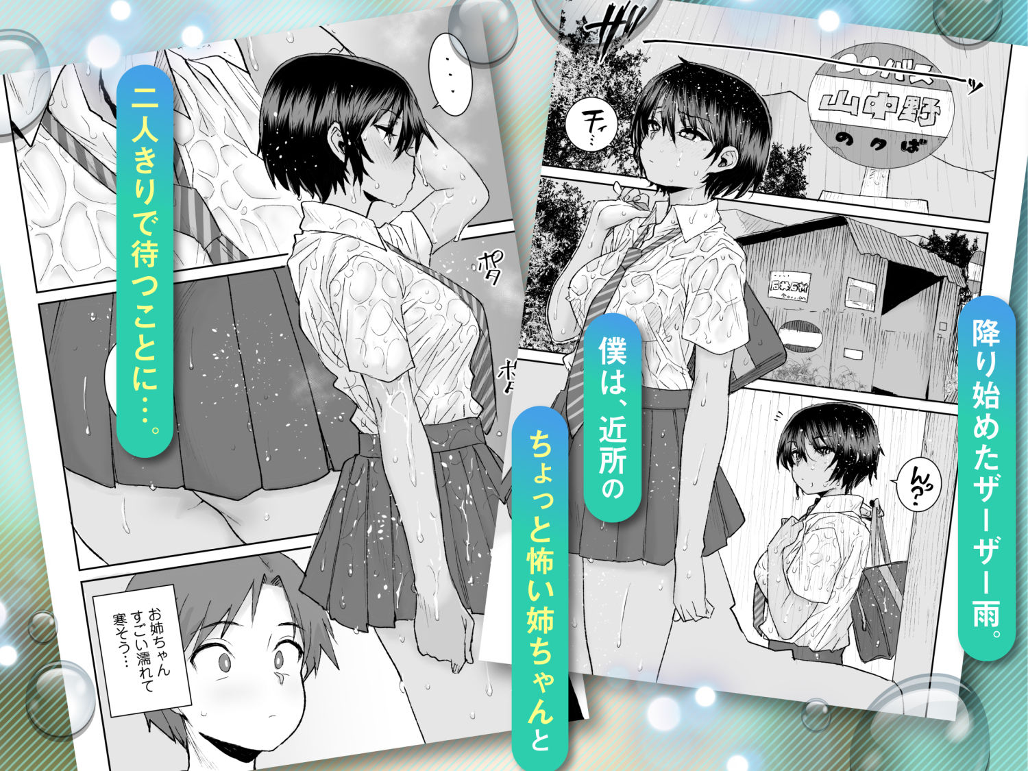 無口で気の強いボーイッシュなお姉ちゃんで僕は童貞を卒業しました サンプル1ページ目