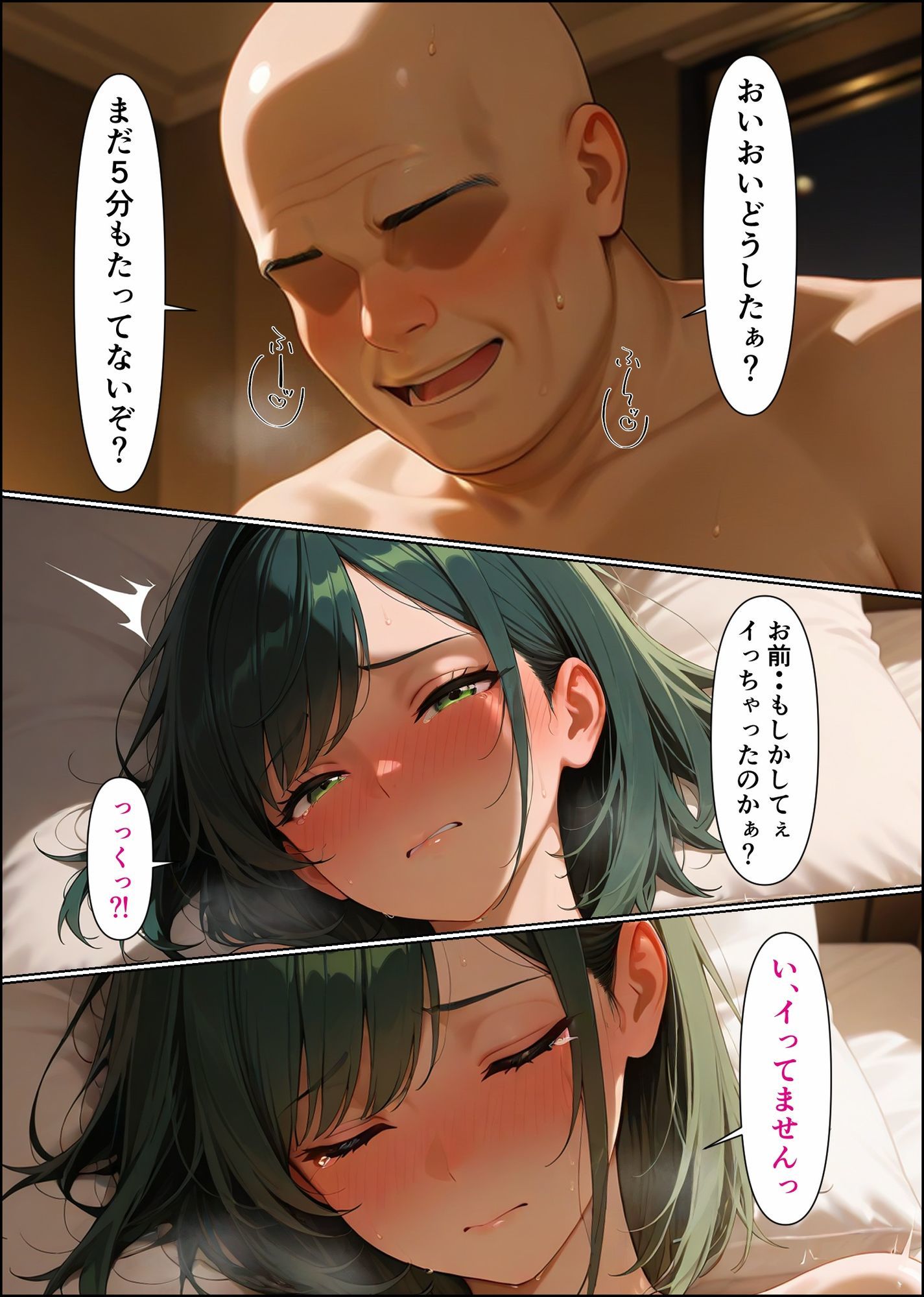 成金種付けおじさんは托卵したい サンプル2ページ目
