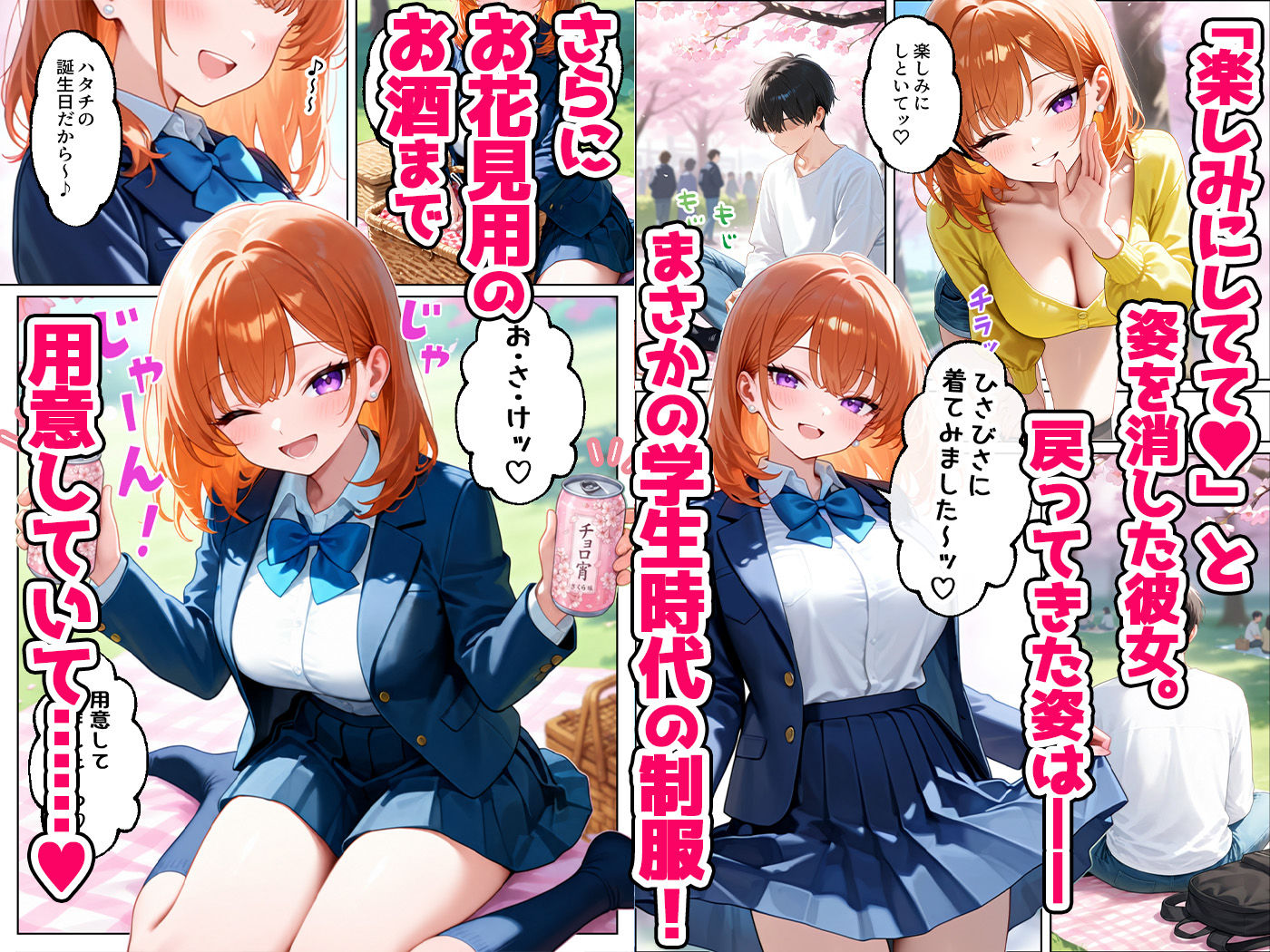 家出してきたクラスの人気ギャルが彼女になったら嫁になるまで何度も中出しHさせてくれた話 サンプル4ページ目
