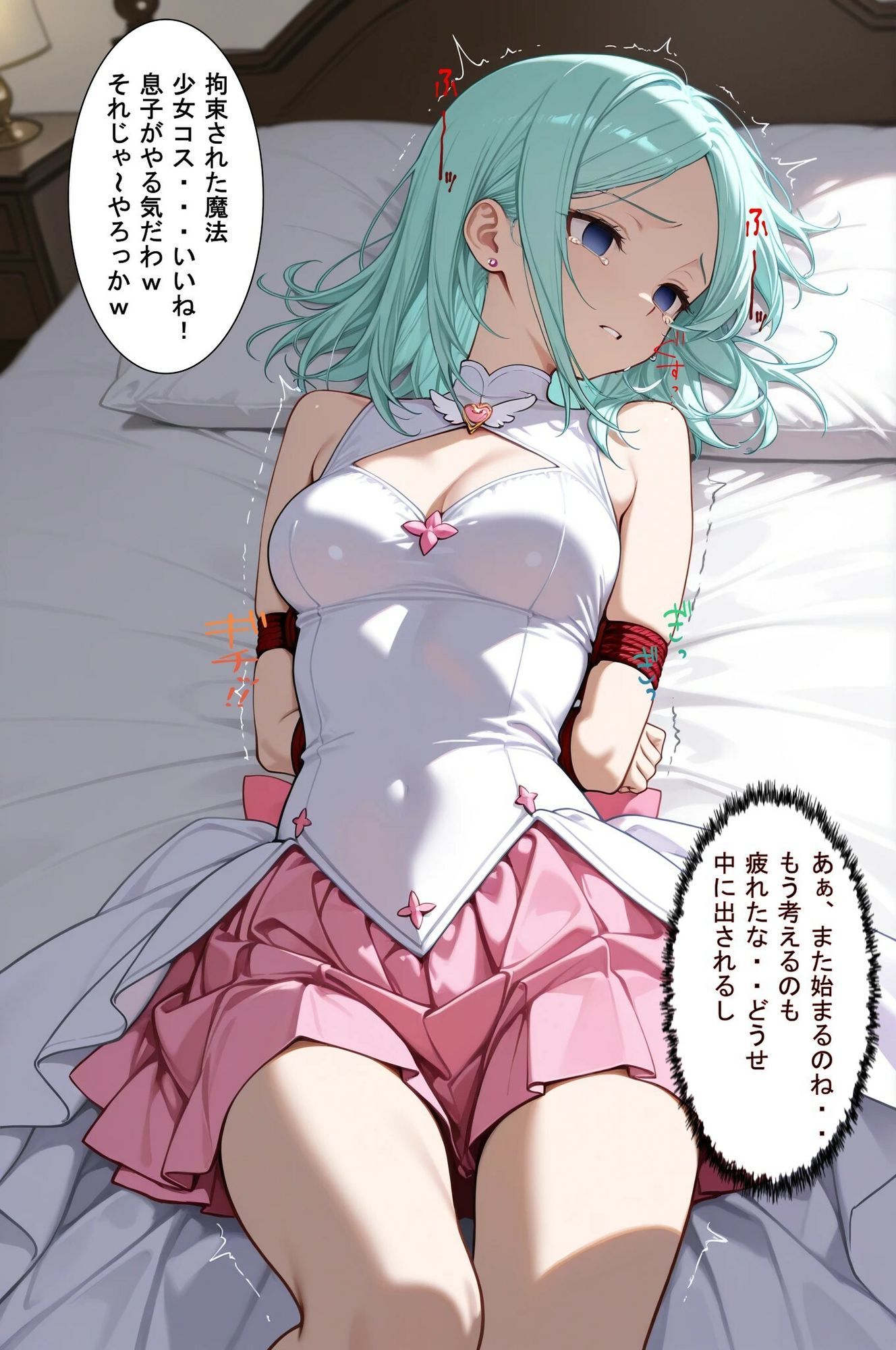 絶対服従の性奴●  コスプレSEX！お仕置き！賭けゲーム！  ご主人様は犯し放題！ サンプル9ページ目