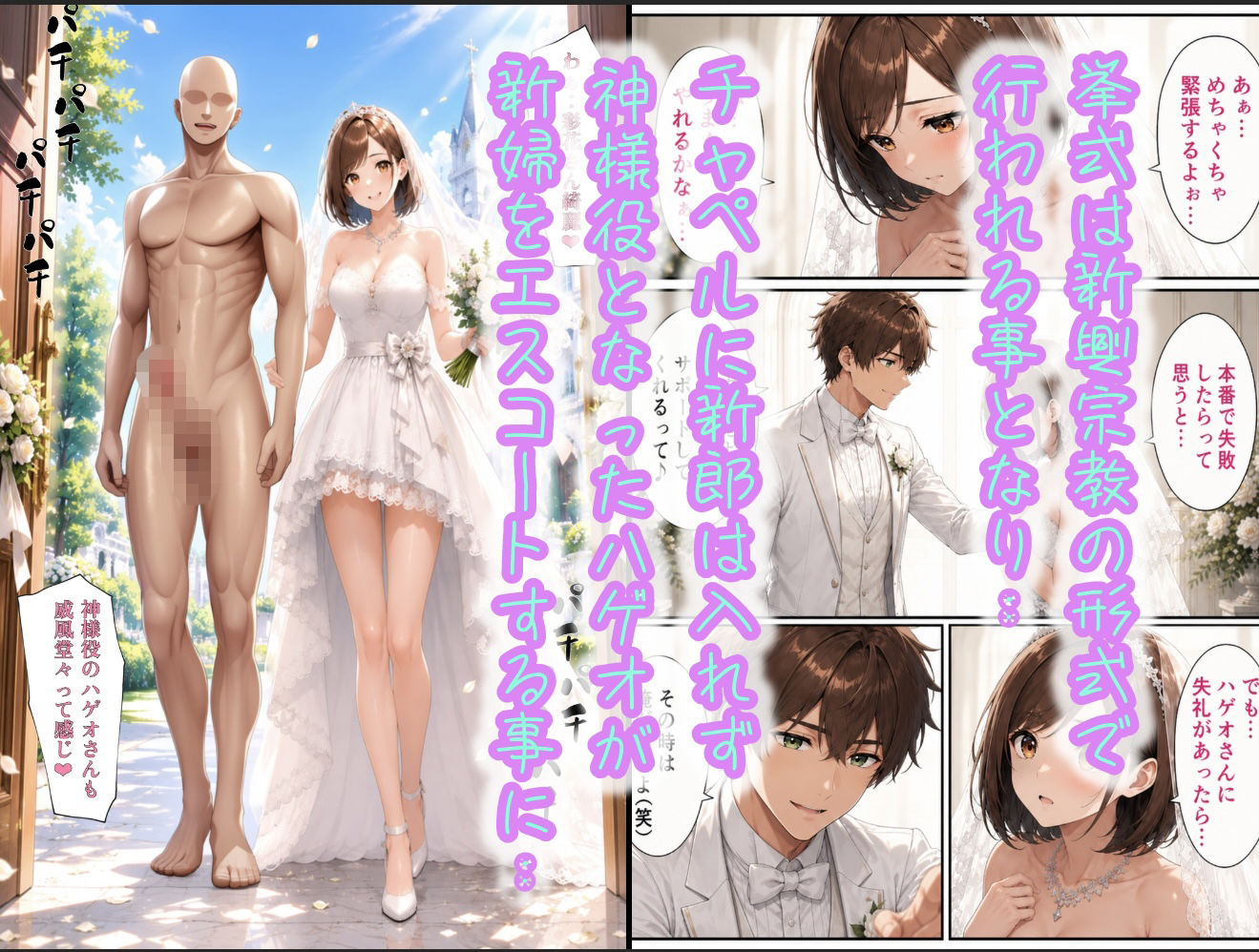 俺だけ何をしても許される世界seen4結婚式編 サンプル7ページ目