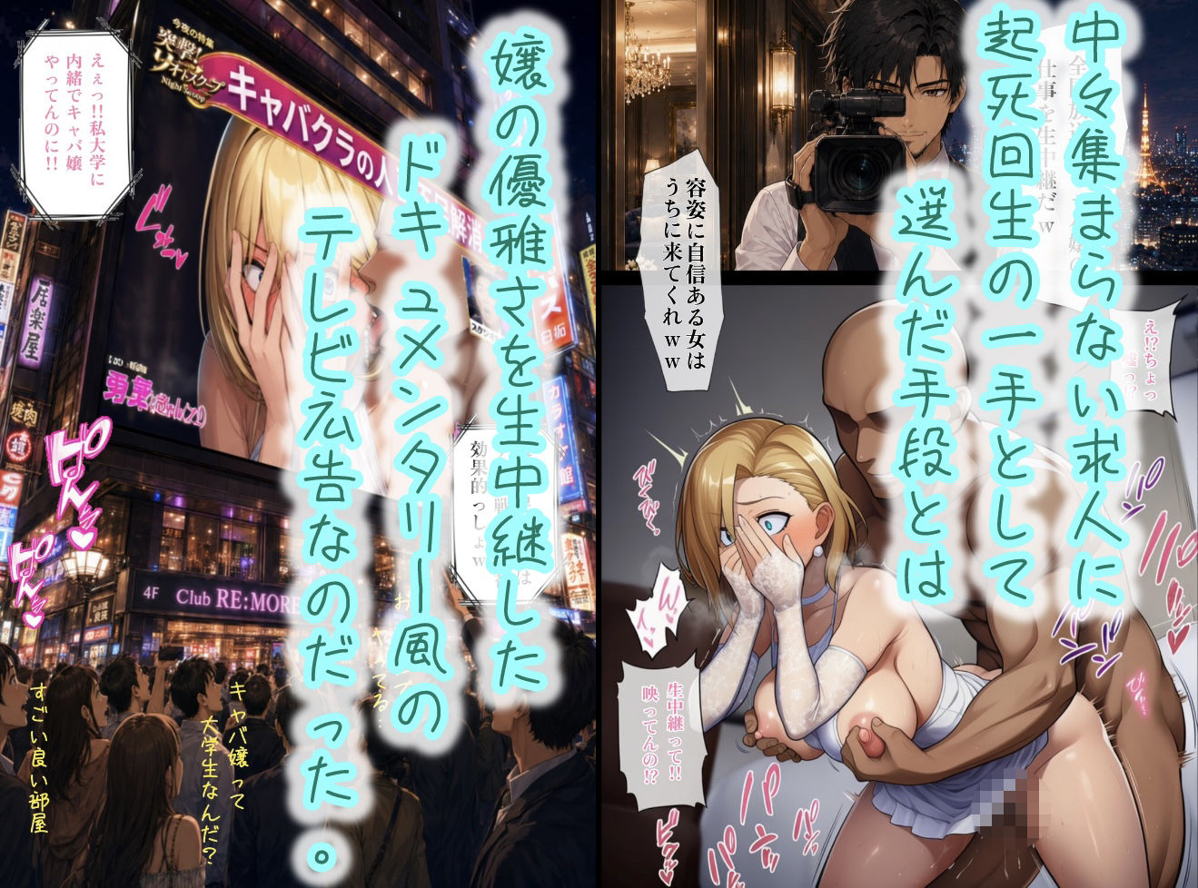 俺だけ何をしても許される世界seen5キャバクラ編 サンプル9ページ目
