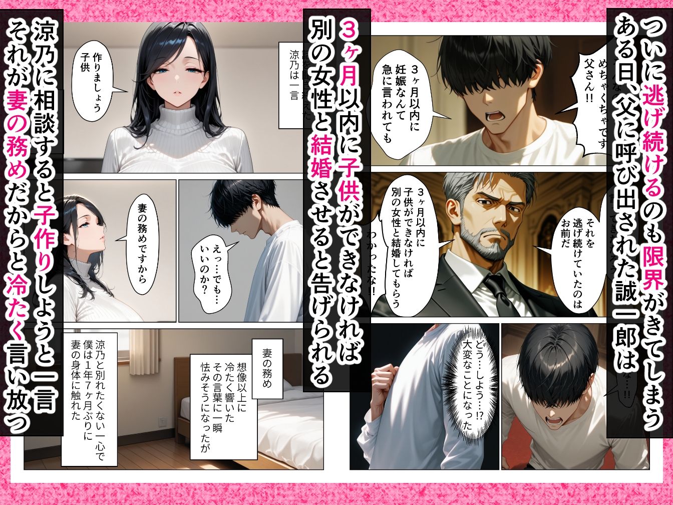 絶対に笑わない僕のクール妻を全力で孕ませる話 サンプル3ページ目