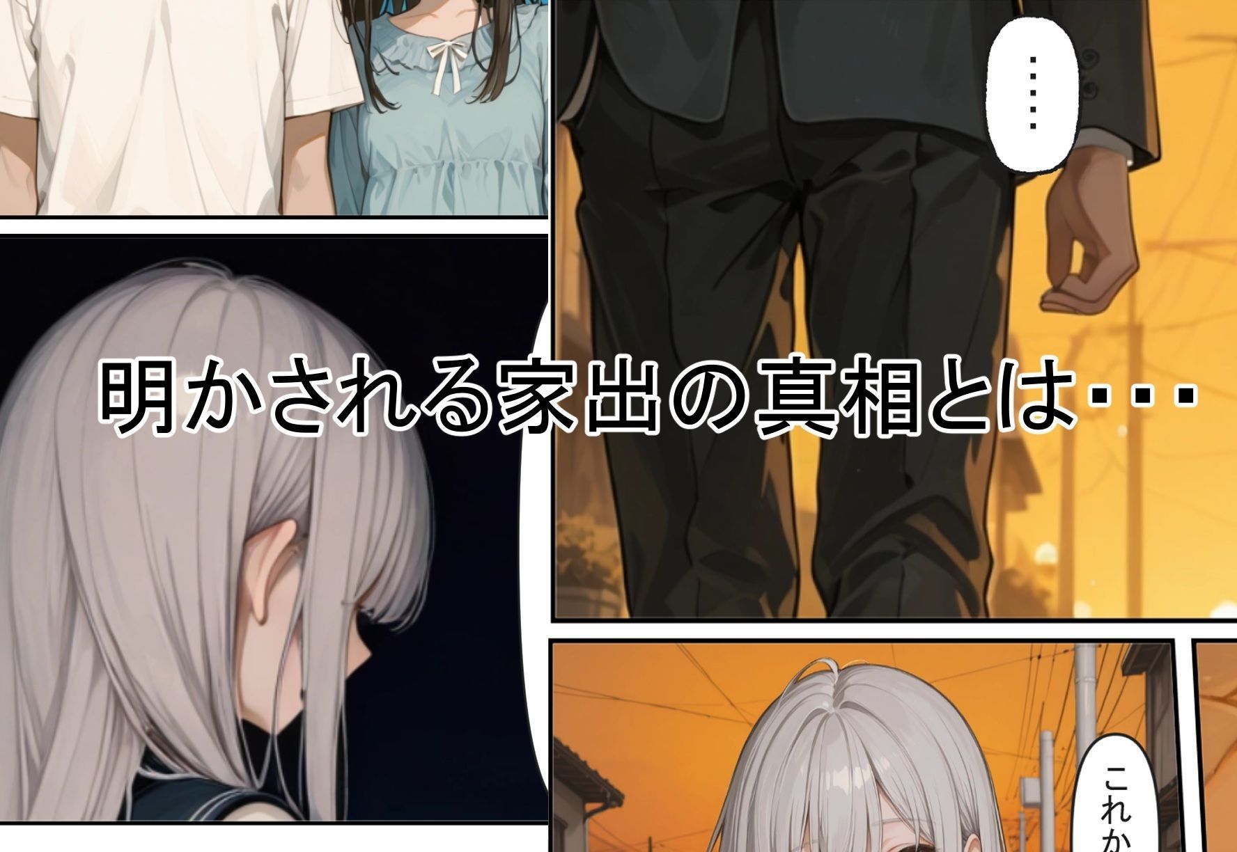 家出少女を拾ったら サンプル4ページ目