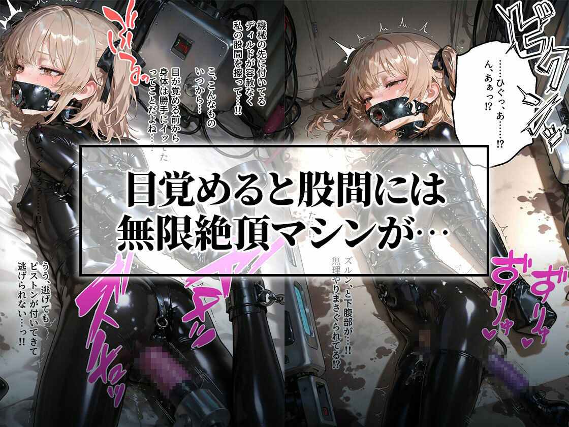 ドMラバースーツ女子の飼い方3｜ペット扱い＆連続マシン絶頂 サンプル5ページ目