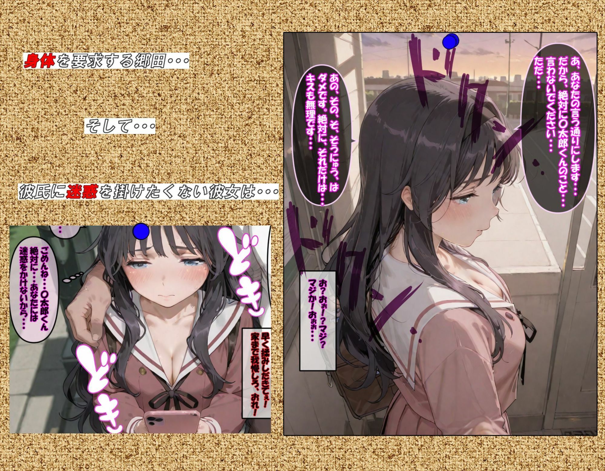【最終完全和姦宣言01】和〇薫子  脅迫媚薬寝取られ〜ハゲデブ教師の絶倫デカチンポに媚薬お香でトロトロ発情！理性溶けてアヘイキ68回で射精16発で朝まで完堕ちNTR〜 サンプル5ページ目