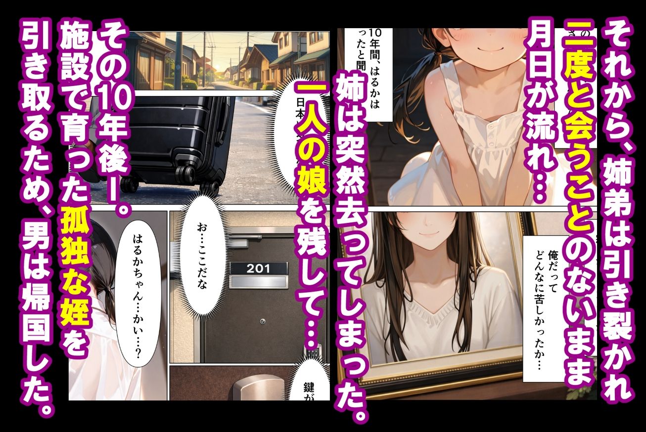 実姉を奪い損ねた男が、姉にそっくりな姪に、執着の精子をどろどろと注ぎ込む話 サンプル3ページ目
