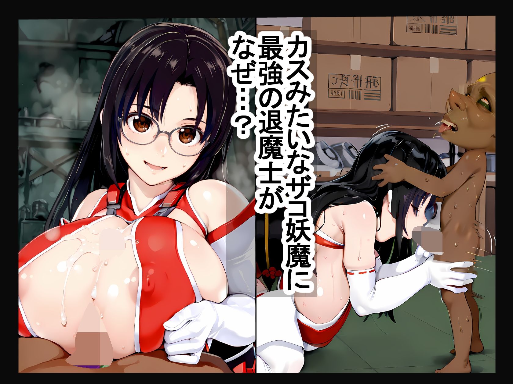 はぐれ退魔士 退魔士催●外伝 サンプル3ページ目