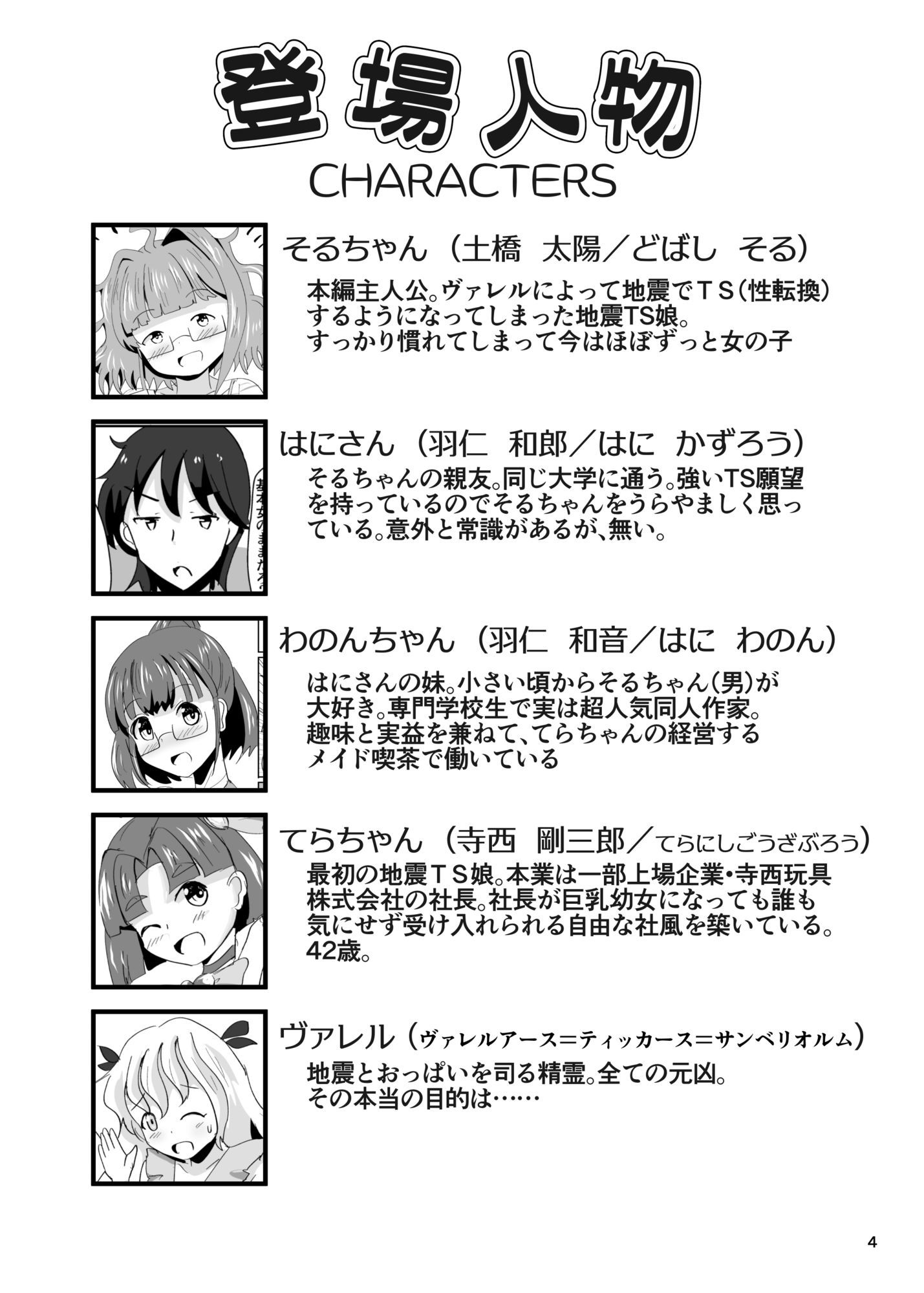 地震TS娘ゆらゆらそるちゃん ふぃなーれ！！ サンプル2ページ目