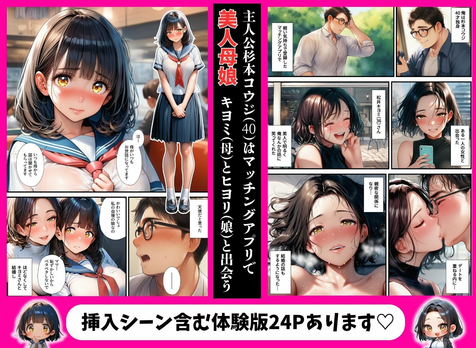 NTR母娘〜始まりは義父へのプレゼントだった〜 サンプル1ページ目
