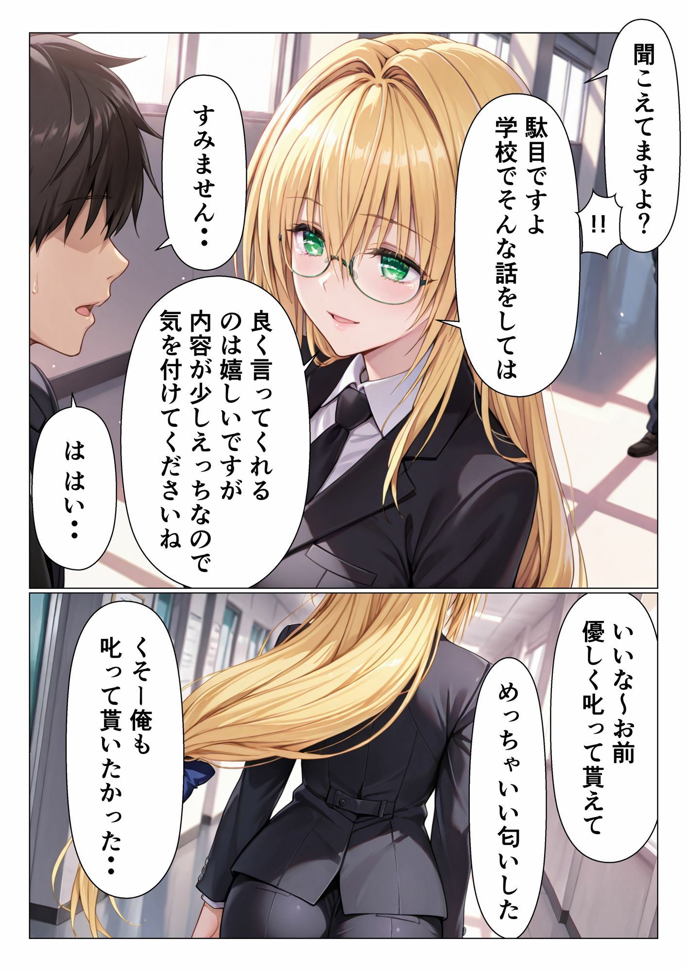 先生のおしごと サンプル5ページ目