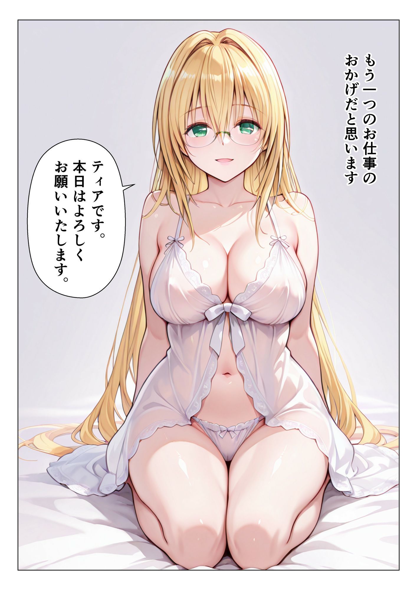 先生のおしごと サンプル8ページ目
