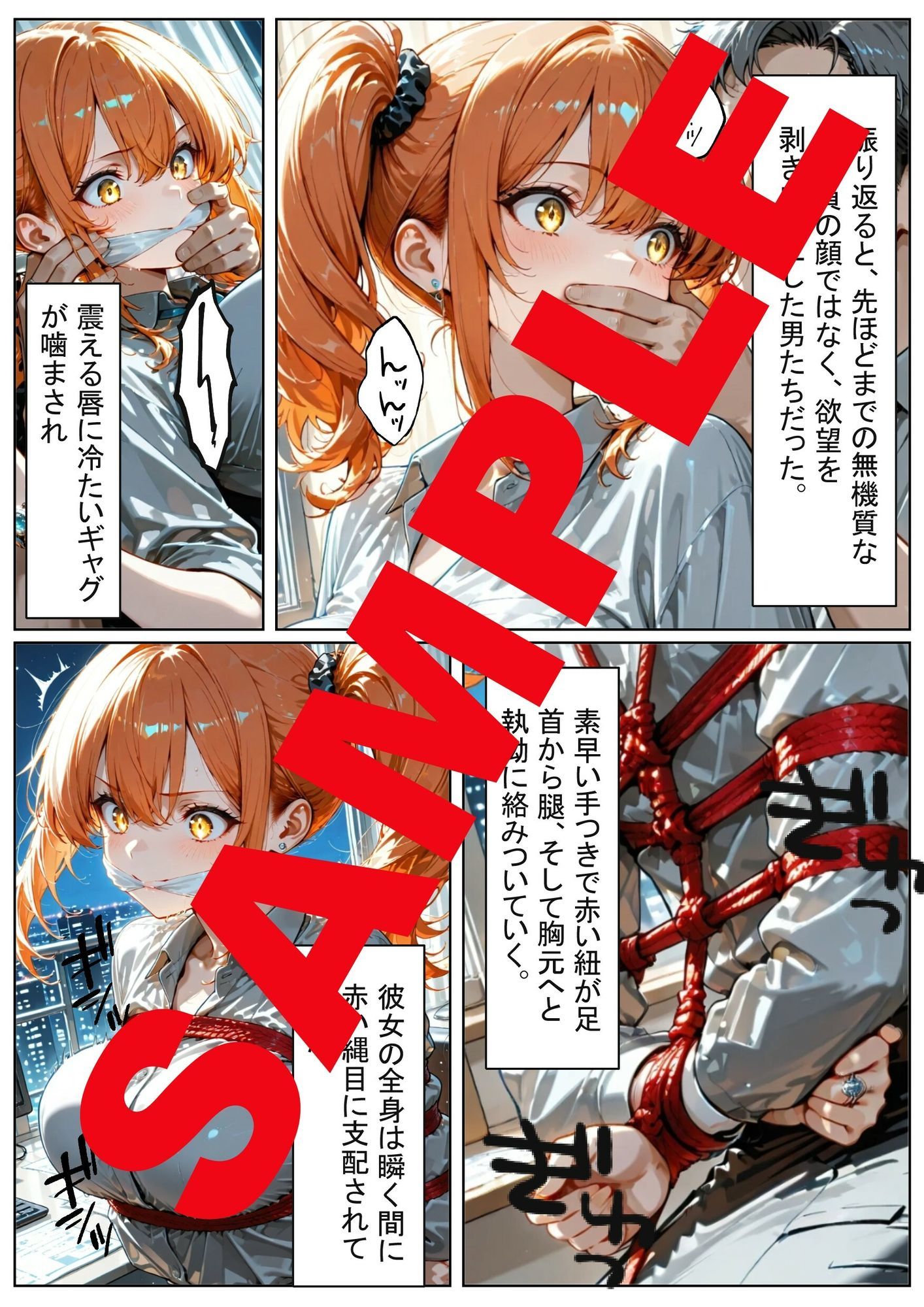朝陽に晒された白濁のオフィス・レディ― サンプル3ページ目
