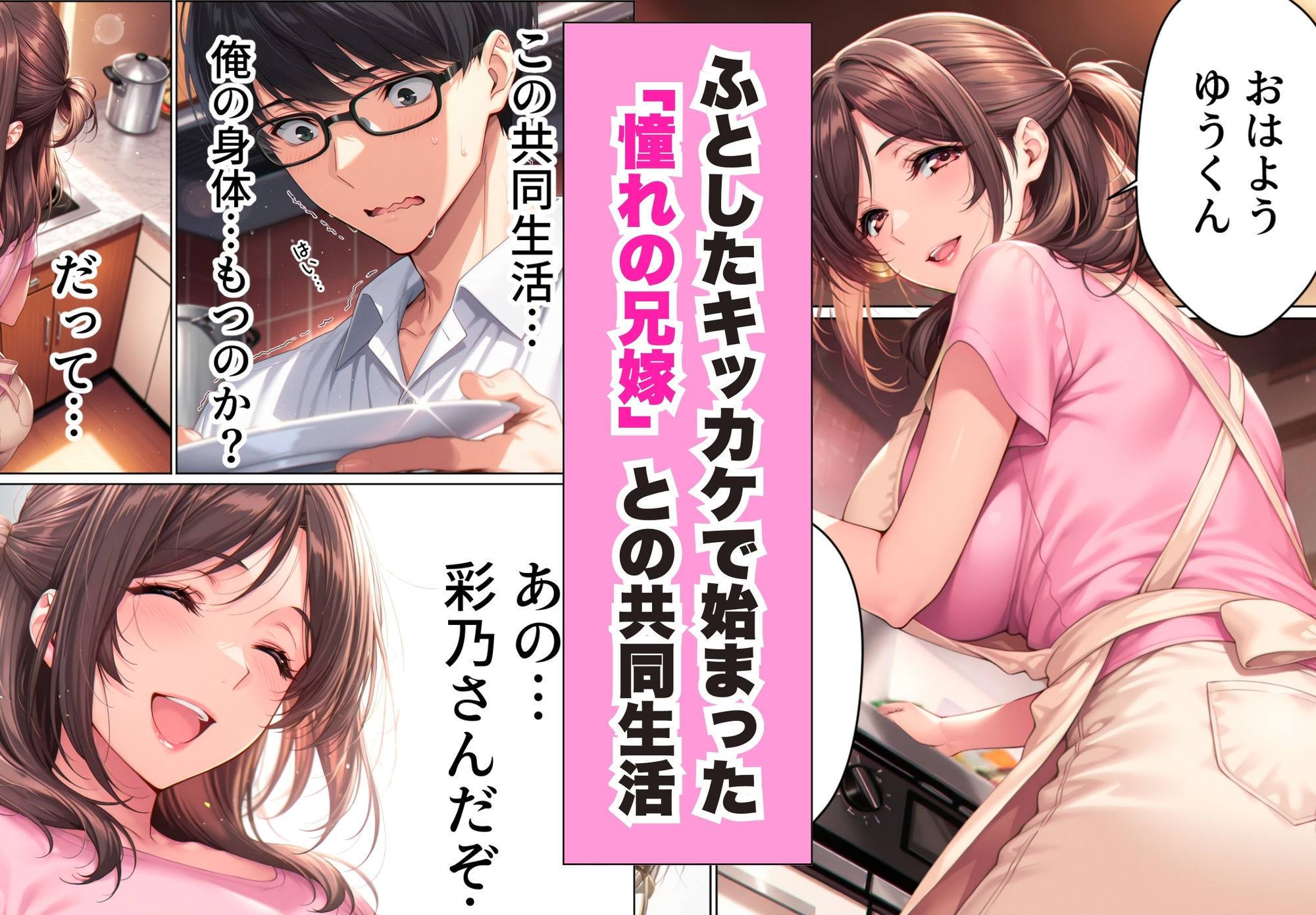 兄さん、あなたの妻は…俺が貰います。〜鳥かごの中の巨乳清楚義姉が純愛濃厚セックスで「妻の顔」を捨てた全記録〜 サンプル1ページ目