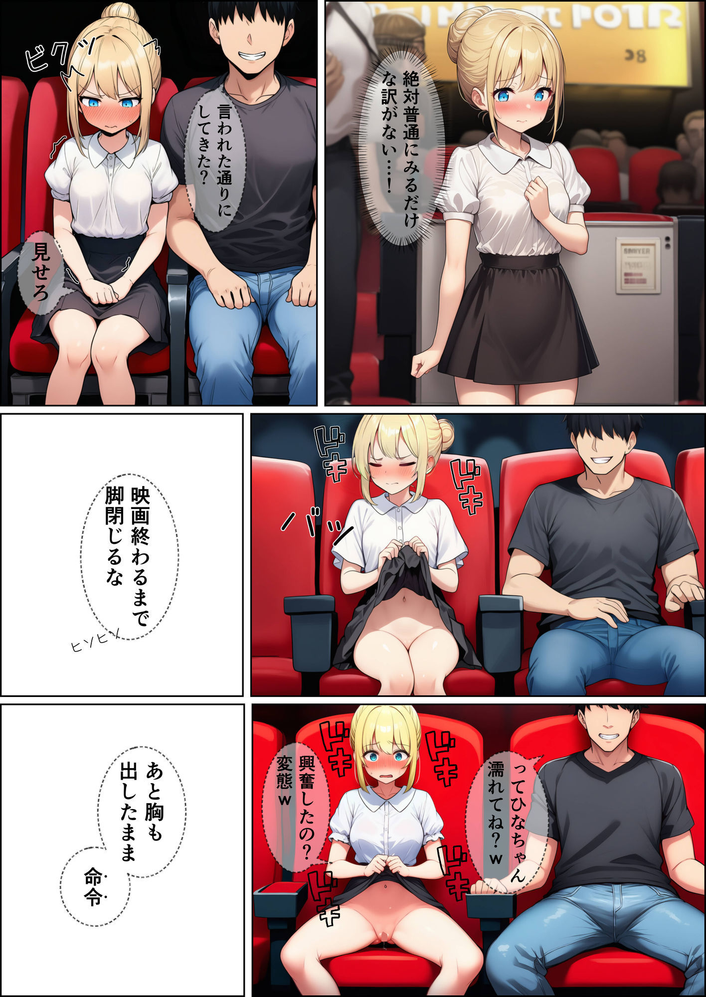 初めての勧誘で人生が変わっちゃった女の子の話  ご主人様との出会い編 サンプル6ページ目