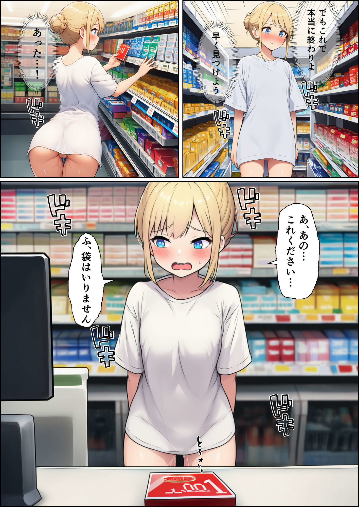 初めての勧誘で人生が変わっちゃった女の子の話  ご主人様との出会い編 サンプル9ページ目