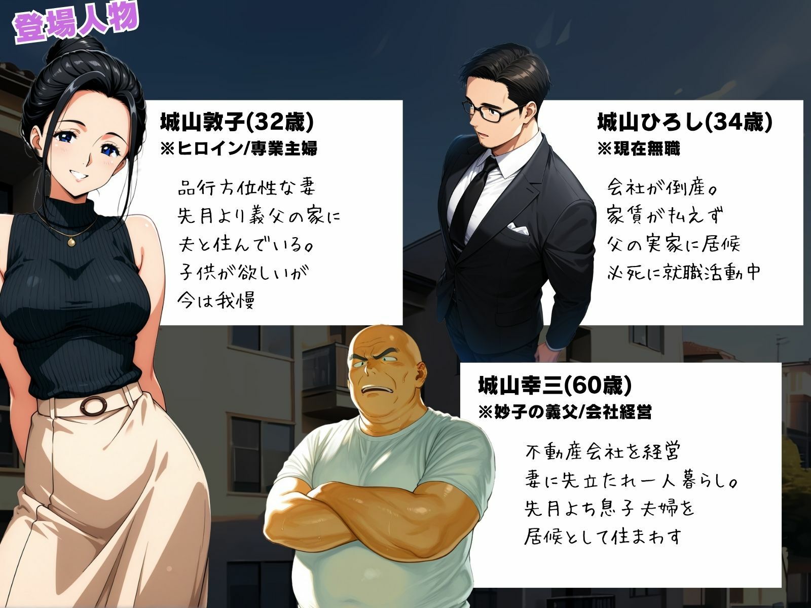 義父の計画 6 〜居候受精 〜 敦子編 （下巻） サンプル1ページ目
