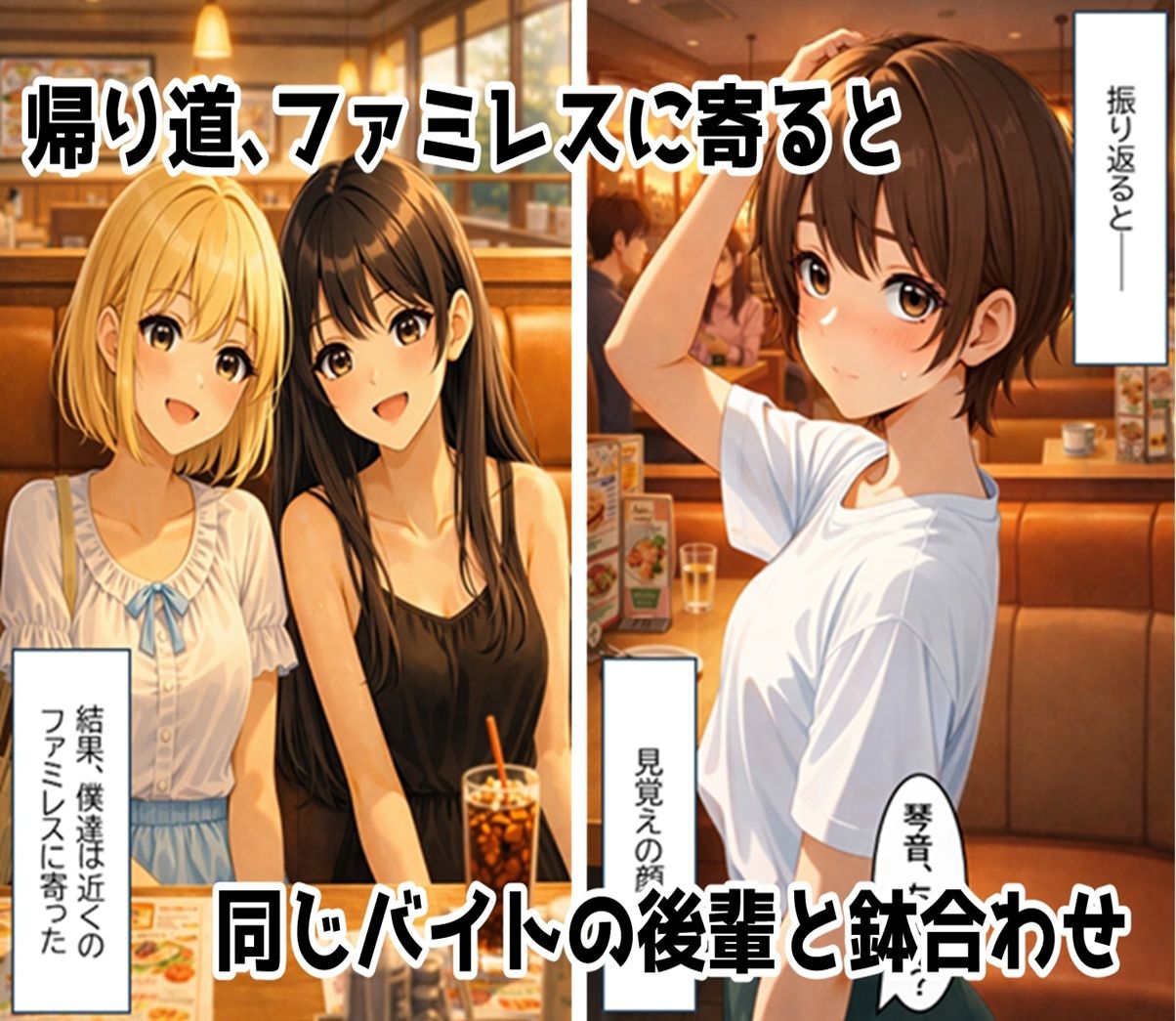無防備すぎる同級生に、理性が追いつかなかった話 第7話「親友に奪われて、後輩に捕まった」 サンプル9ページ目
