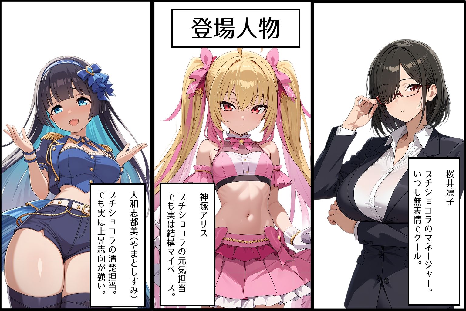不人気アイドルが枕営業で絶頂に！！ サンプル1ページ目