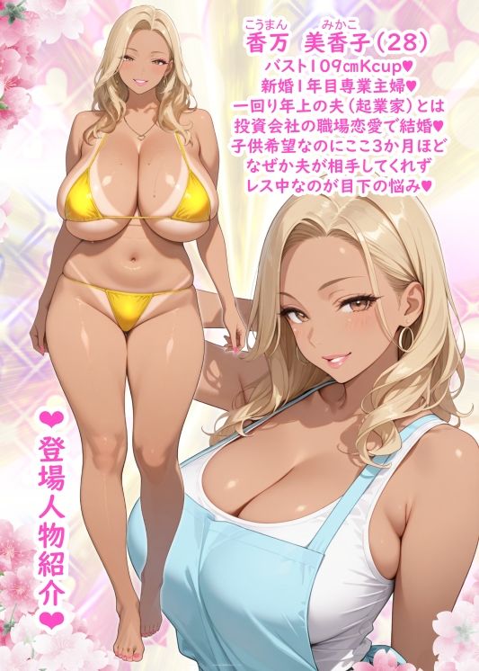 爆乳人妻ギャルのイケイケKカップBODYにねっとり種付け寝取りマッサージ サンプル2ページ目