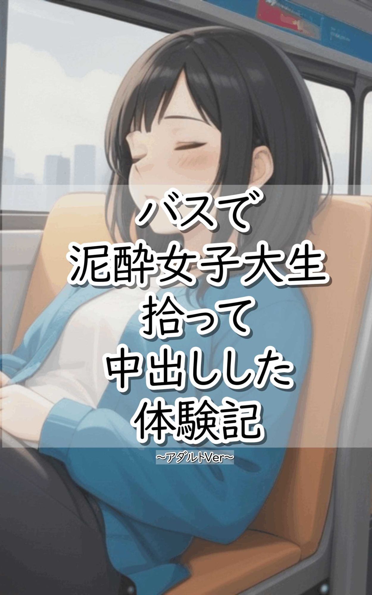 【R18小説】バスで泥●女子大生拾って中出しした体験記 サンプル1ページ目