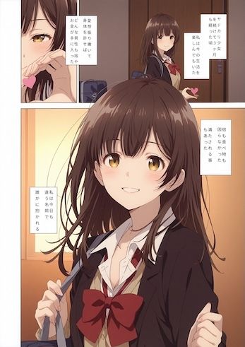 沙○の家出日記2 サンプル6ページ目