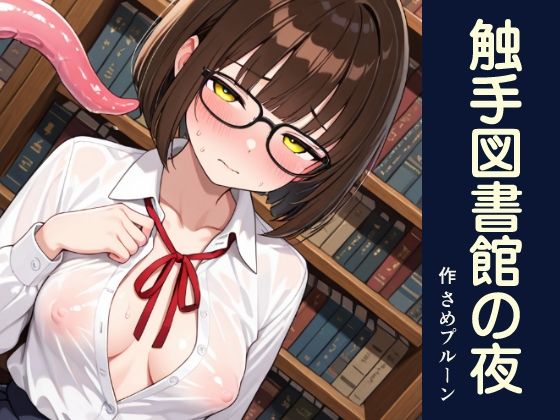 触手図書館の夜
