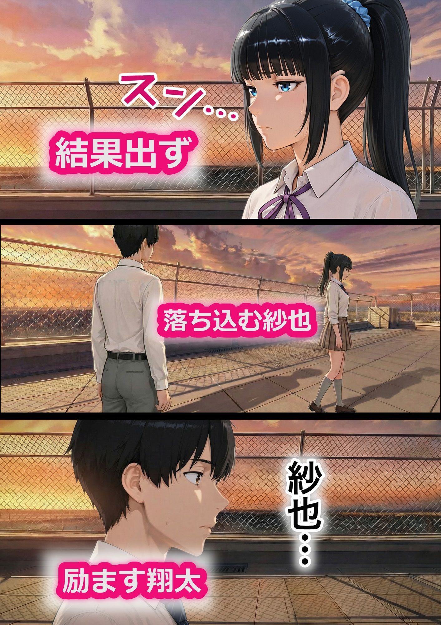 俺の彼女は陸上女子凝縮版 サンプル3ページ目