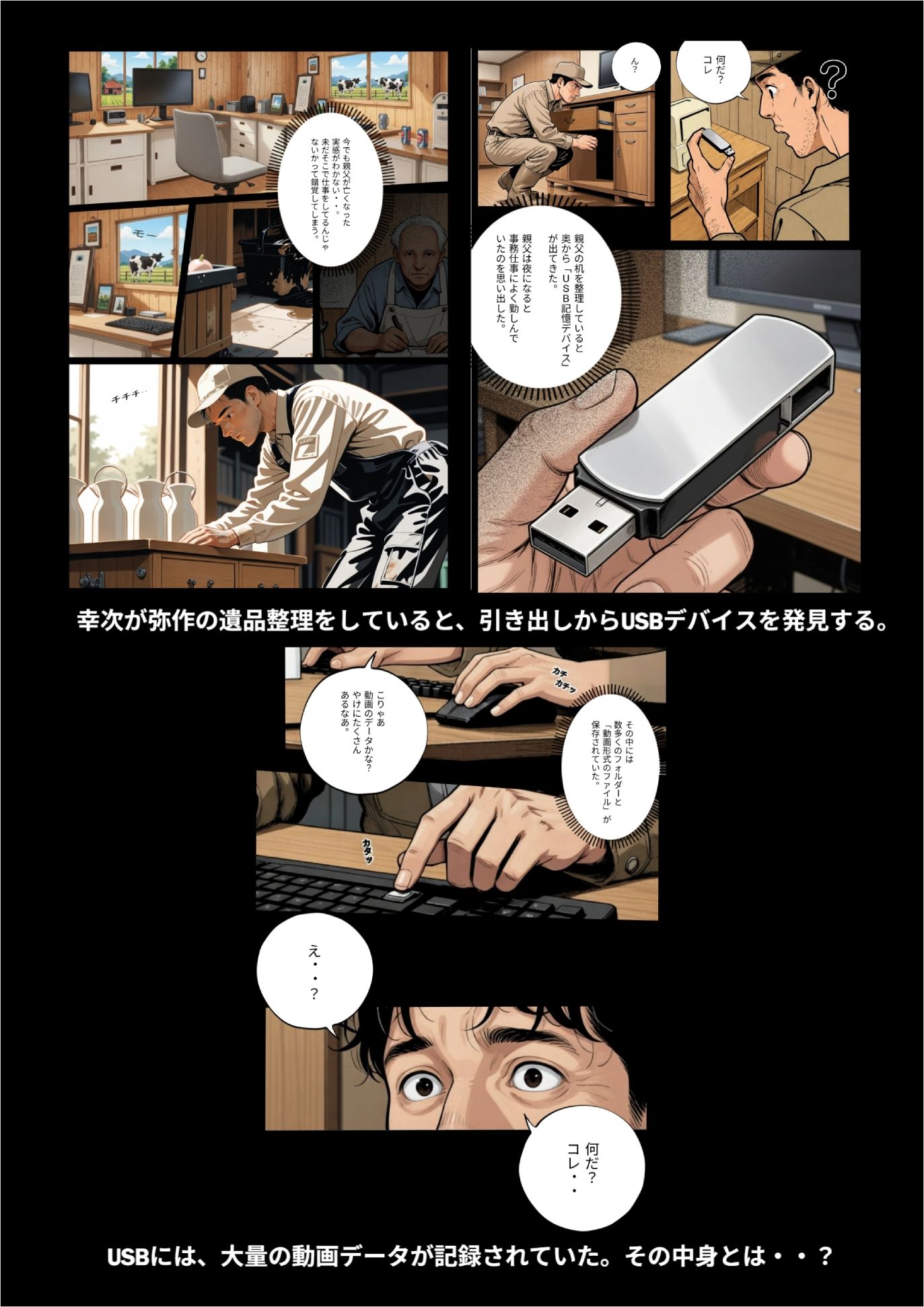 北の大地（上）フルカラー サンプル6ページ目