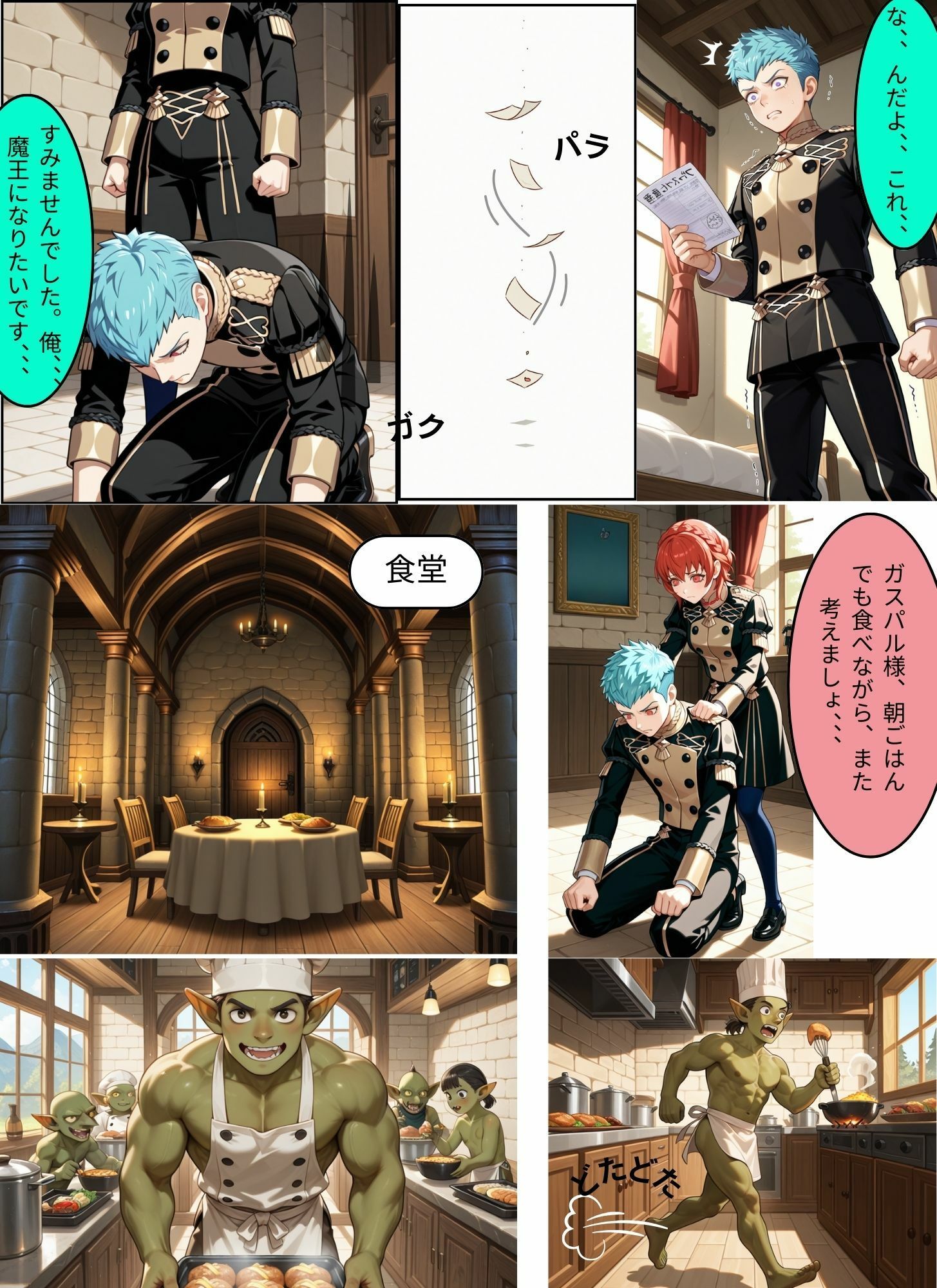 FE  闇にうごめくものの王 サンプル1ページ目