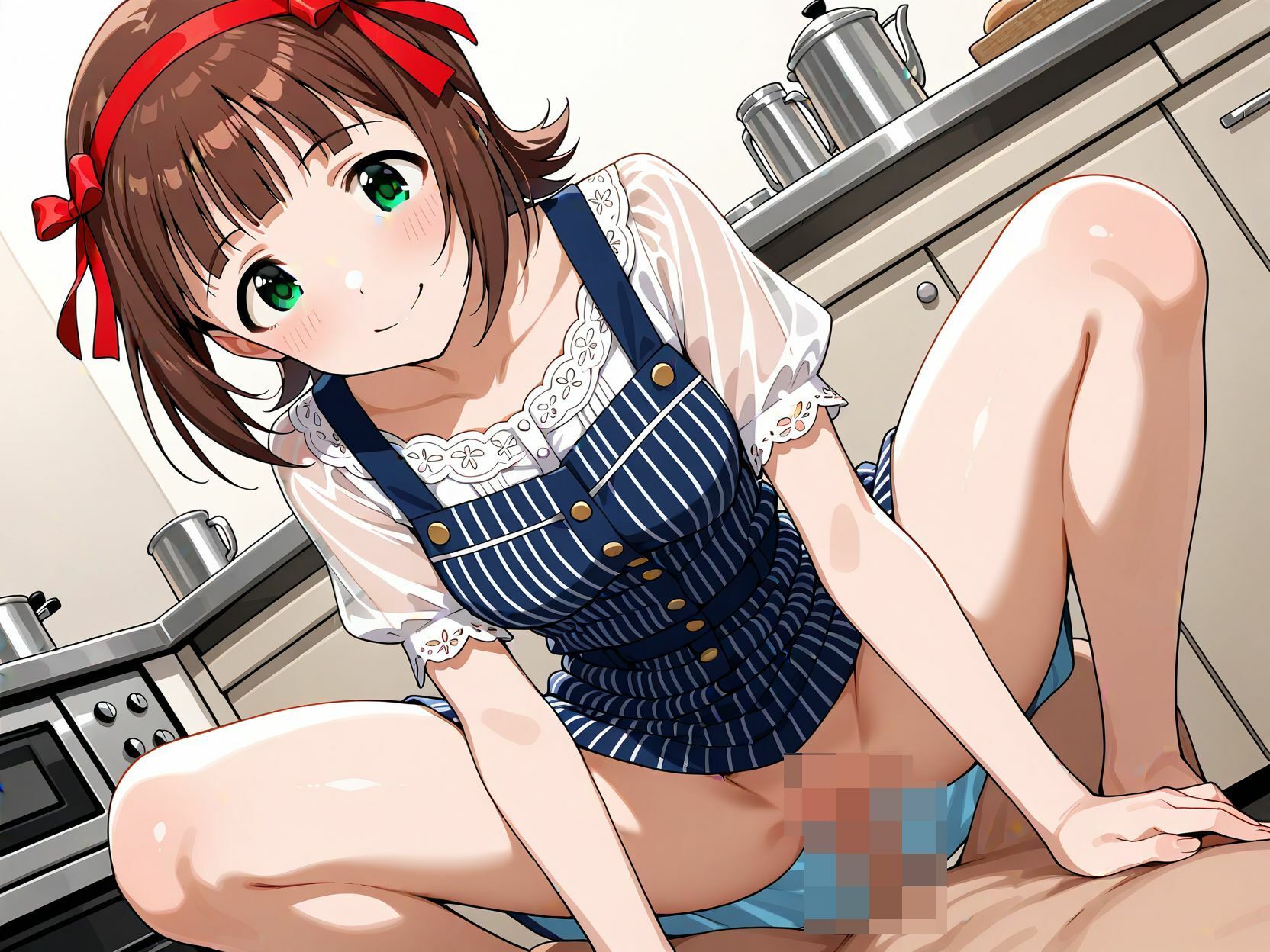 【高画質】ア〇マス 天〇春香【至福の種付け同棲】してみた サンプル9ページ目
