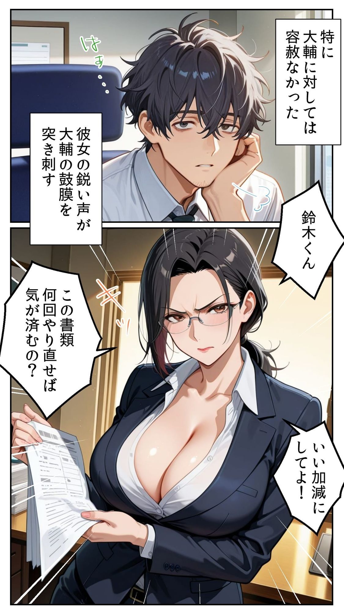 催●アプリと人妻お局の淫らな堕落 〜社内一のエロい女を思いのままに〜 サンプル1ページ目