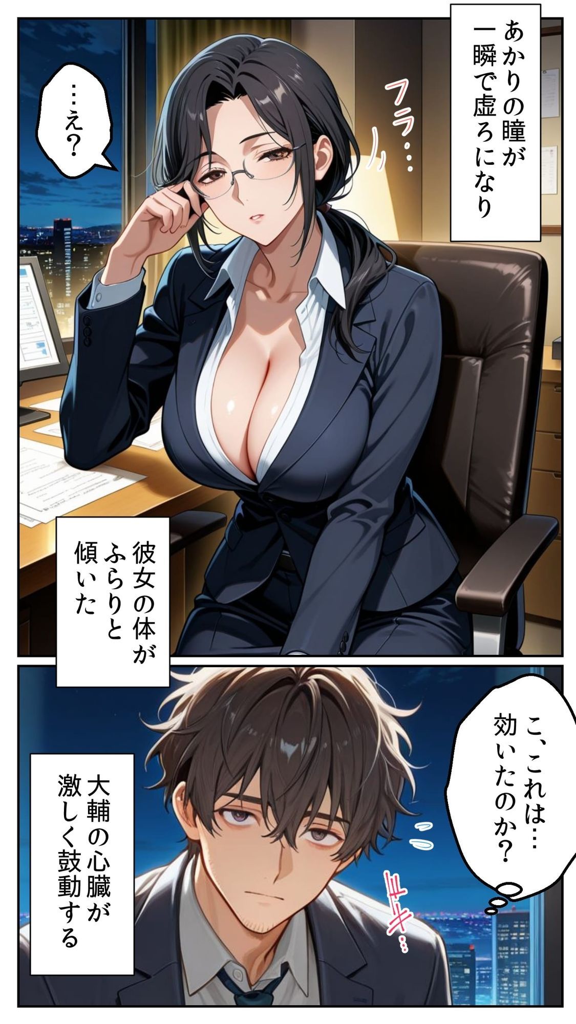 催●アプリと人妻お局の淫らな堕落 〜社内一のエロい女を思いのままに〜 サンプル4ページ目