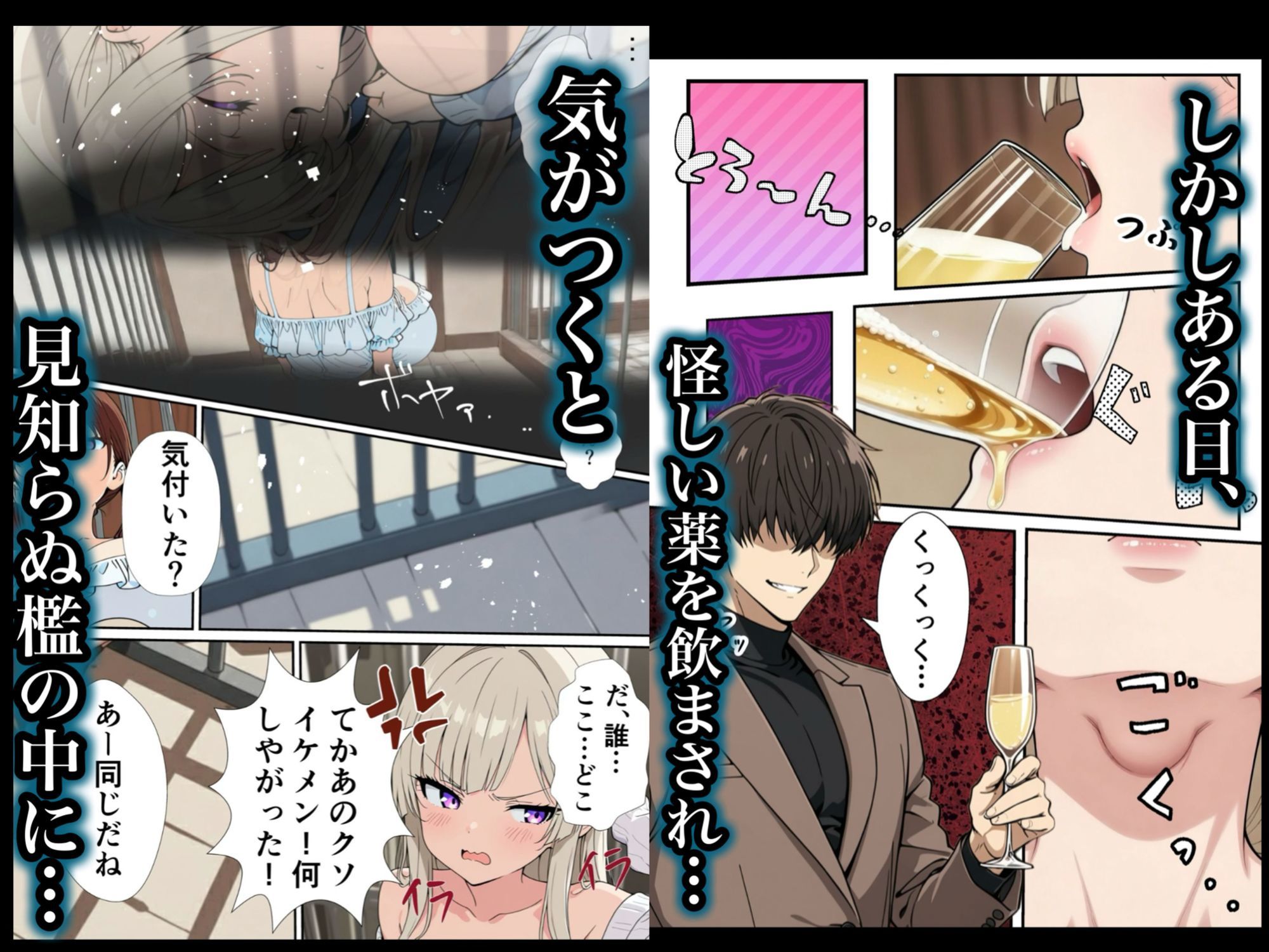 DatheGame〜悪徳パパ活女を捕まえれば全員中出し〜 サンプル3ページ目
