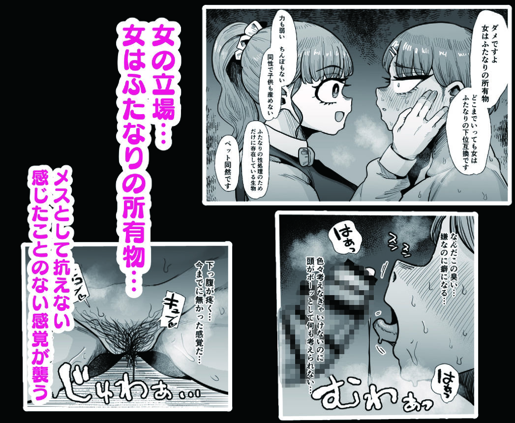 ふたなり学園の女がどういう扱いを受けるかあなたは知っていますか？ サンプル5ページ目