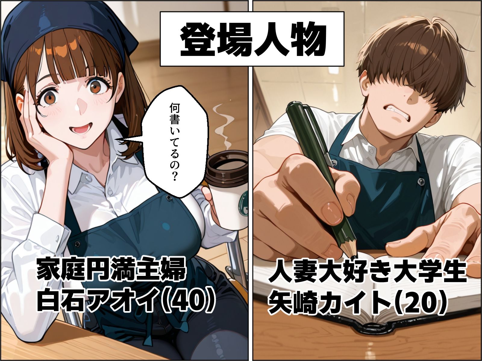 良妻賢母の記憶を改変して托卵させる話 サンプル1ページ目