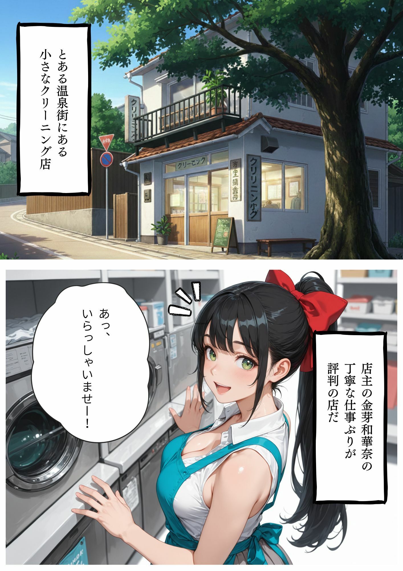 綺麗にシてもらえますか。 サンプル1ページ目