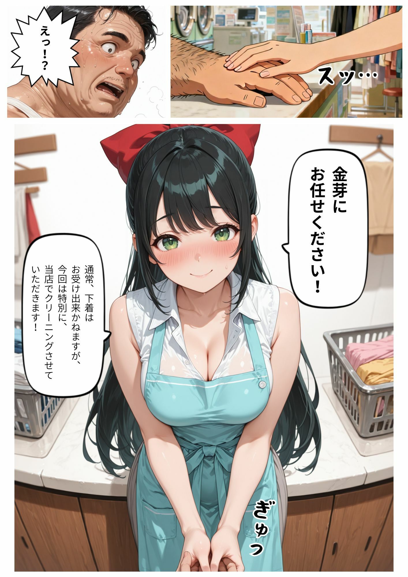 綺麗にシてもらえますか。 サンプル3ページ目