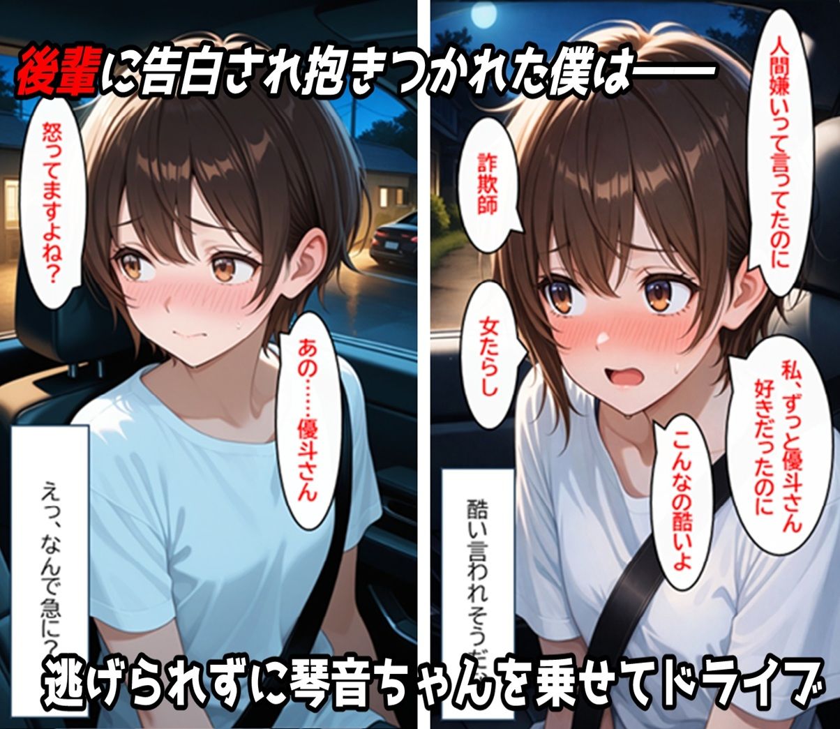 無防備すぎる同級生に、理性が追いつかなかった話 第8話「秘密を知った彼女」 サンプル1ページ目