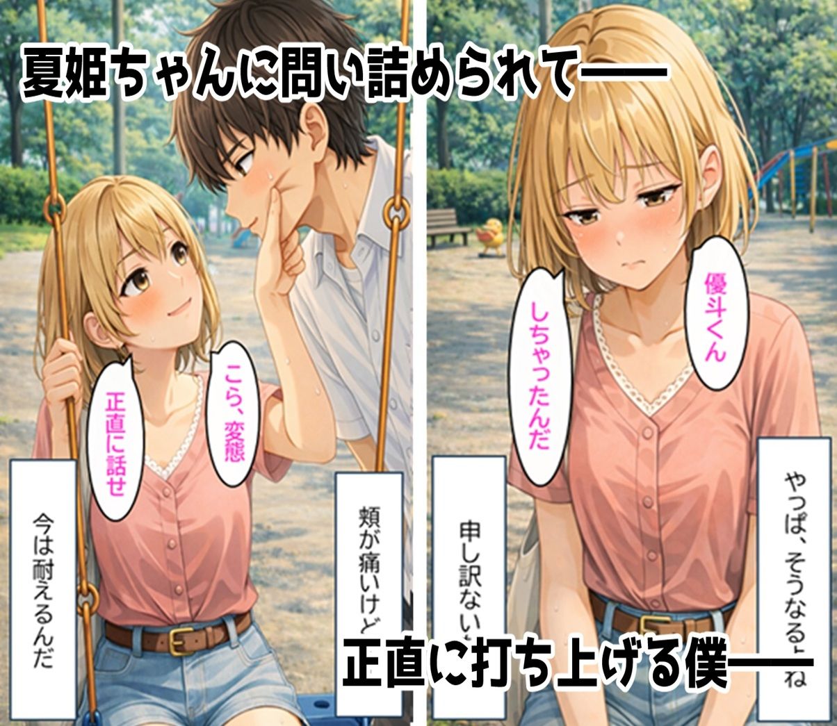 無防備すぎる同級生に、理性が追いつかなかった話 第8話「秘密を知った彼女」 サンプル7ページ目