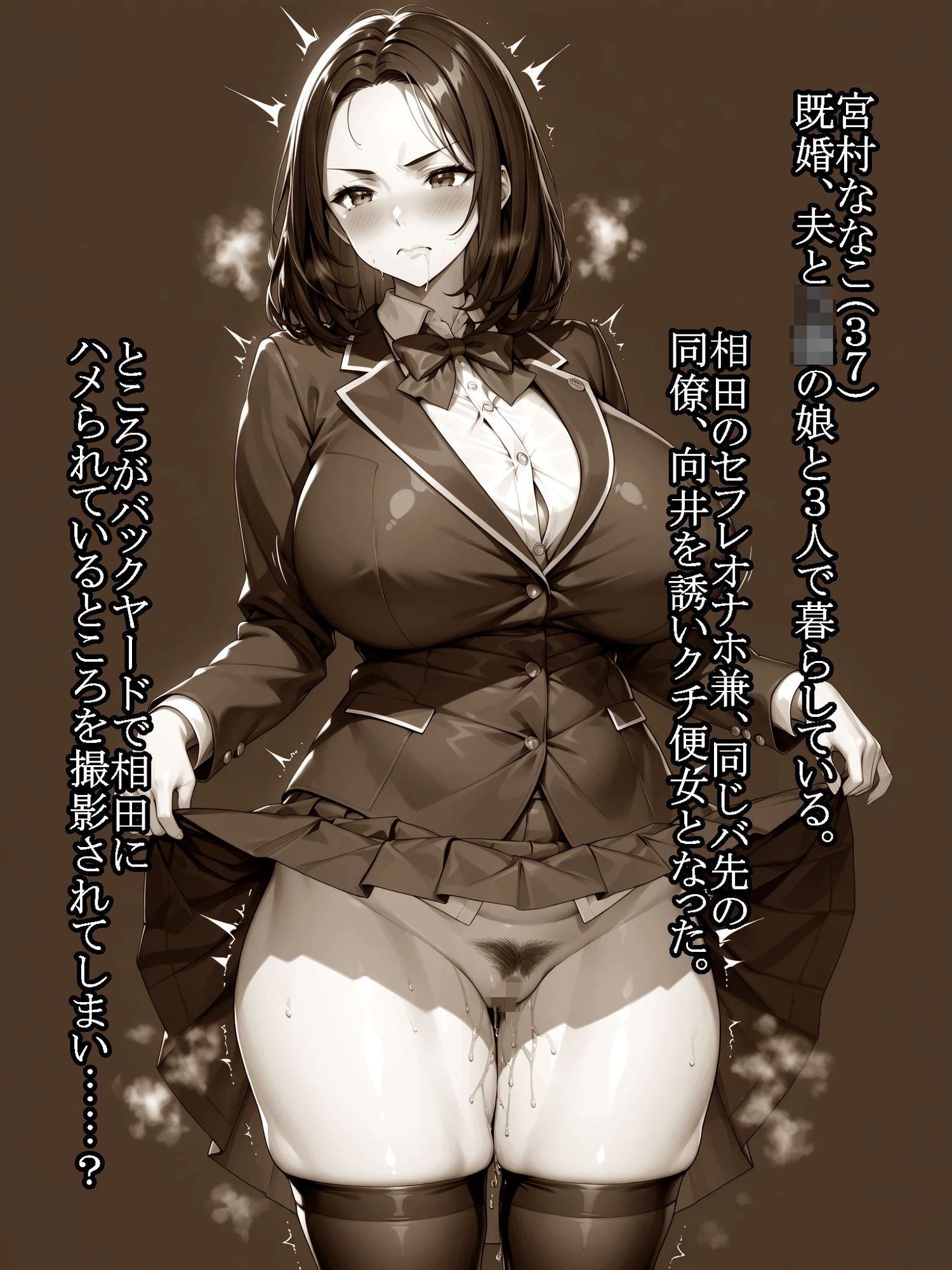 バ先の人妻ななこさんがデカチンに堕ちるまで 5 サンプル1ページ目